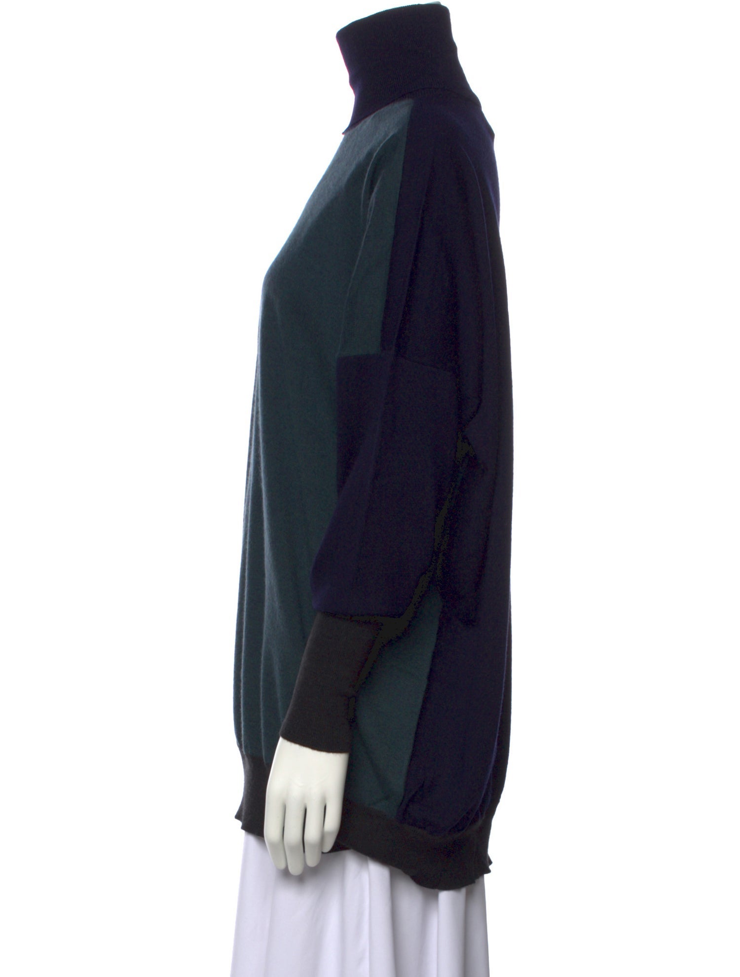 MM6 Maison Margiela Wool Colorblock Pattern Sweater w/ Tags
