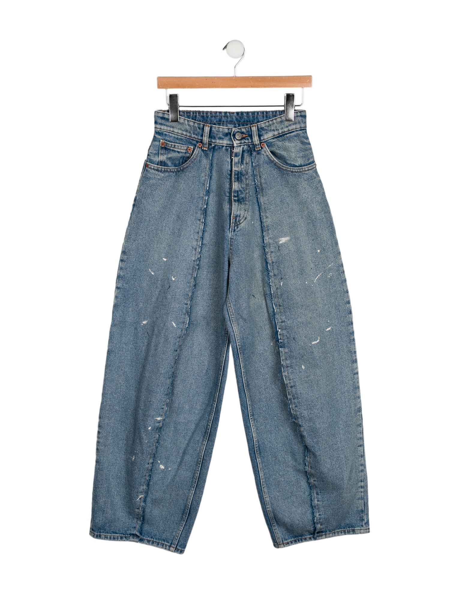MM6 Maison Margiela High-Rise Wide Leg Jeans
