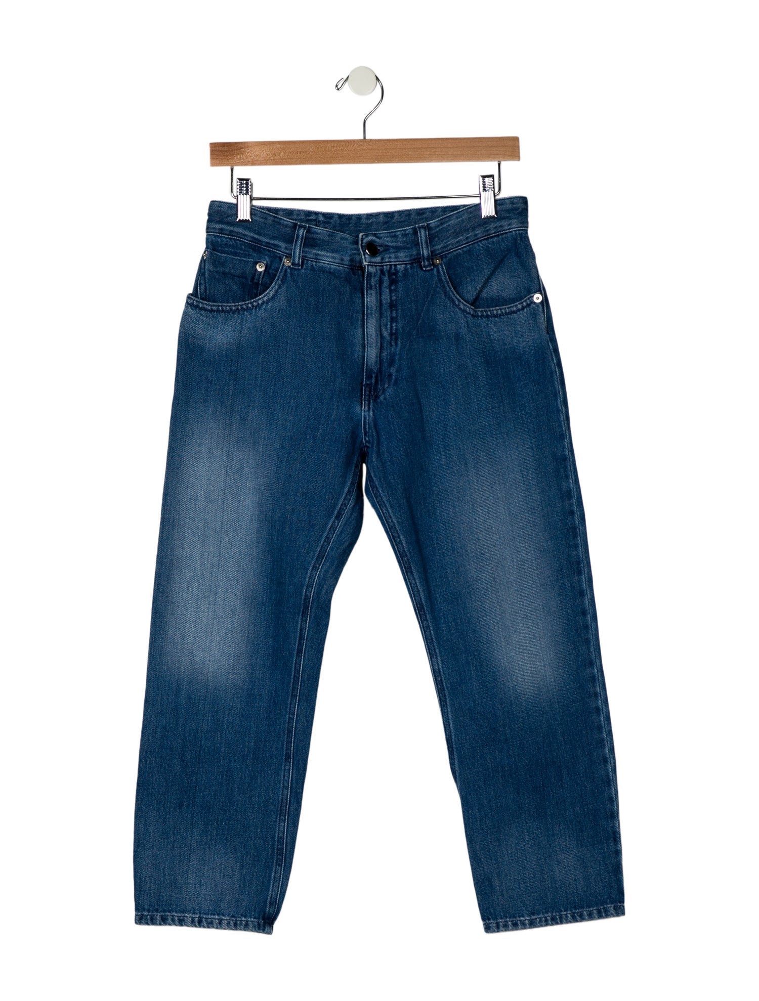 MM6 Maison Margiela Mid-Rise Straight Leg Jeans