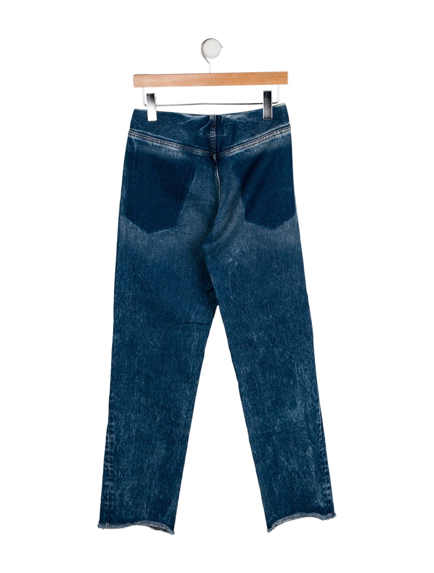MM6 Maison Margiela Mid-Rise Straight Leg Jeans