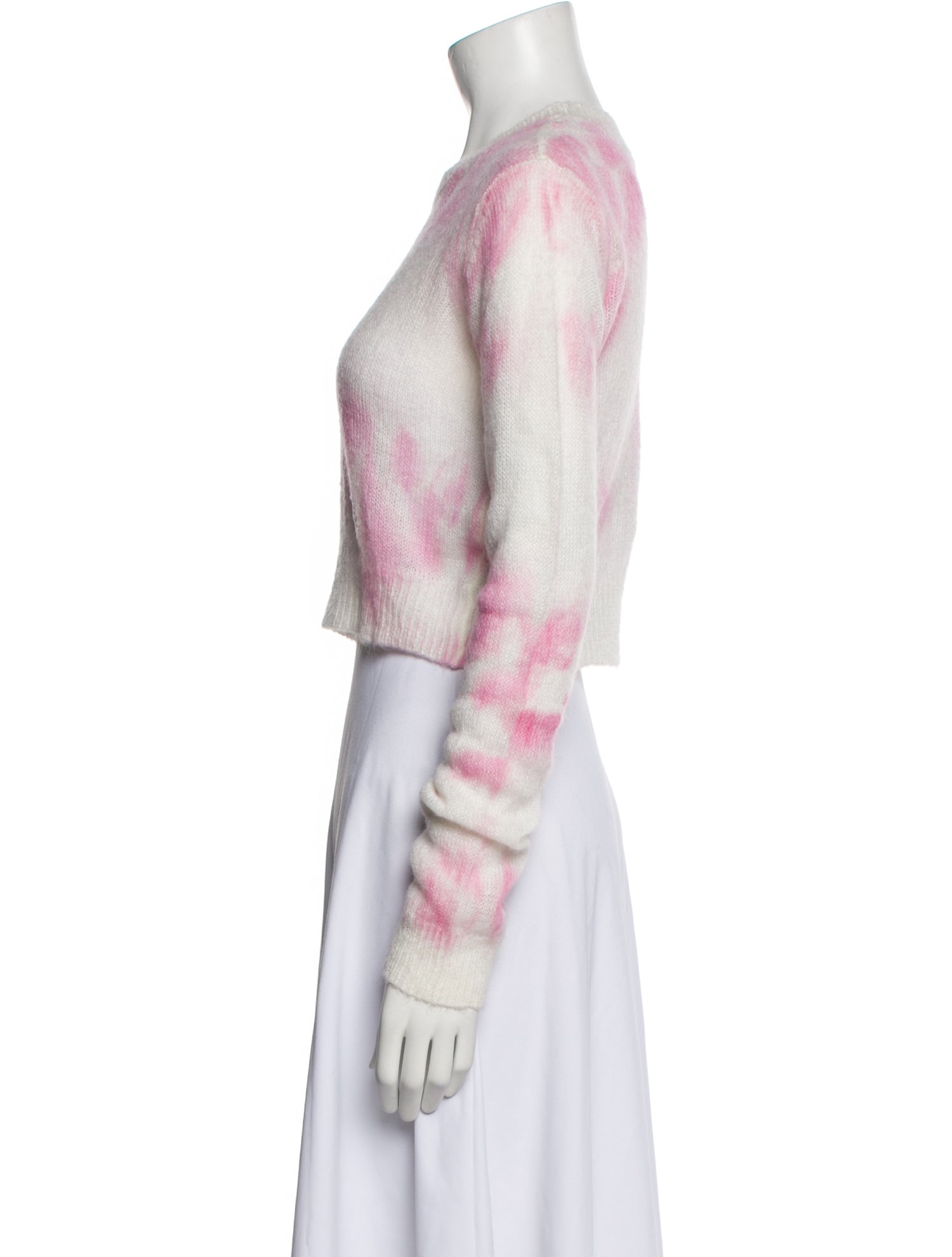 MM6 Maison Margiela Tie-Dye Print Crew Neck Sweater w/ Tags