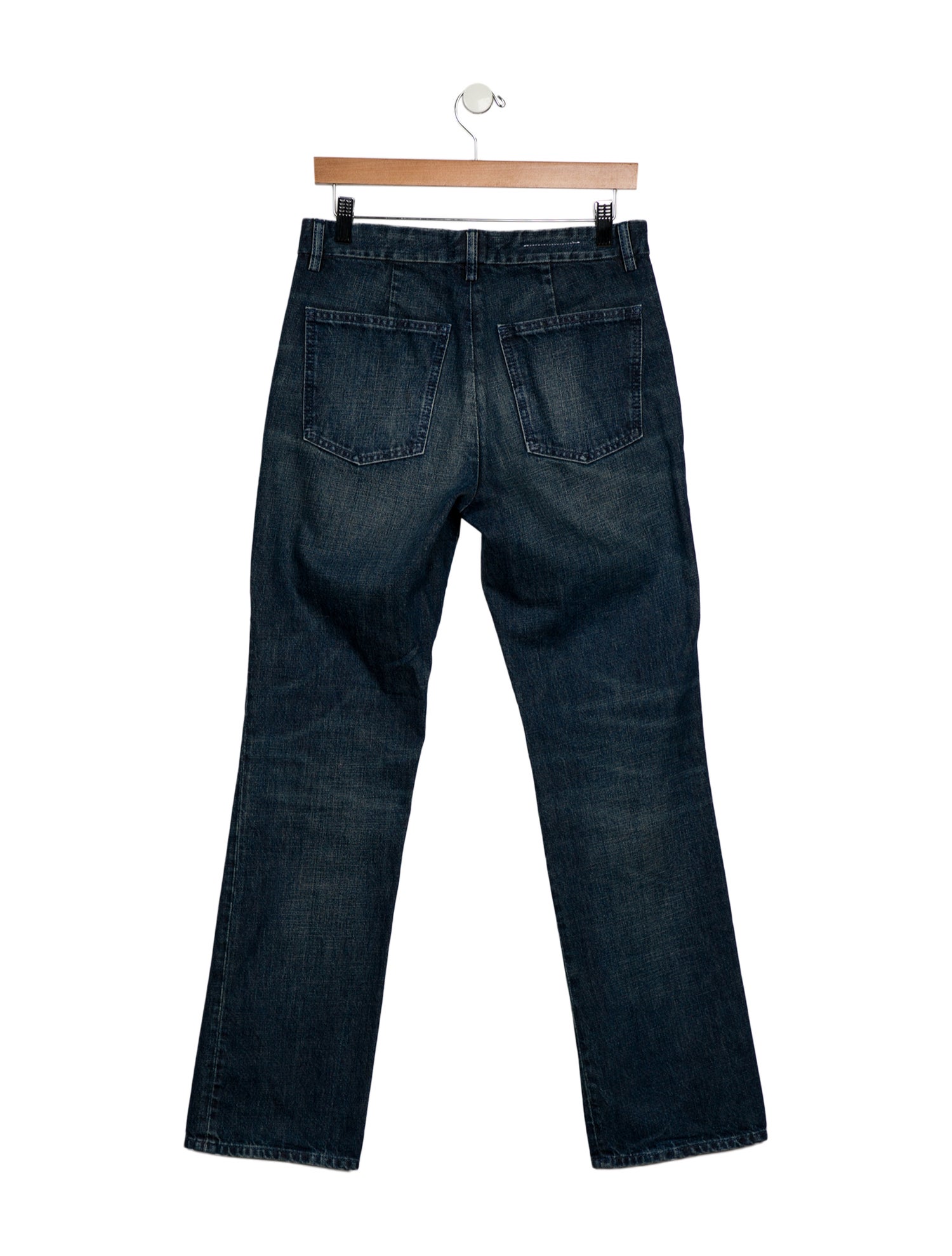 MM6 Maison Margiela Mid-Rise Straight Leg Jeans