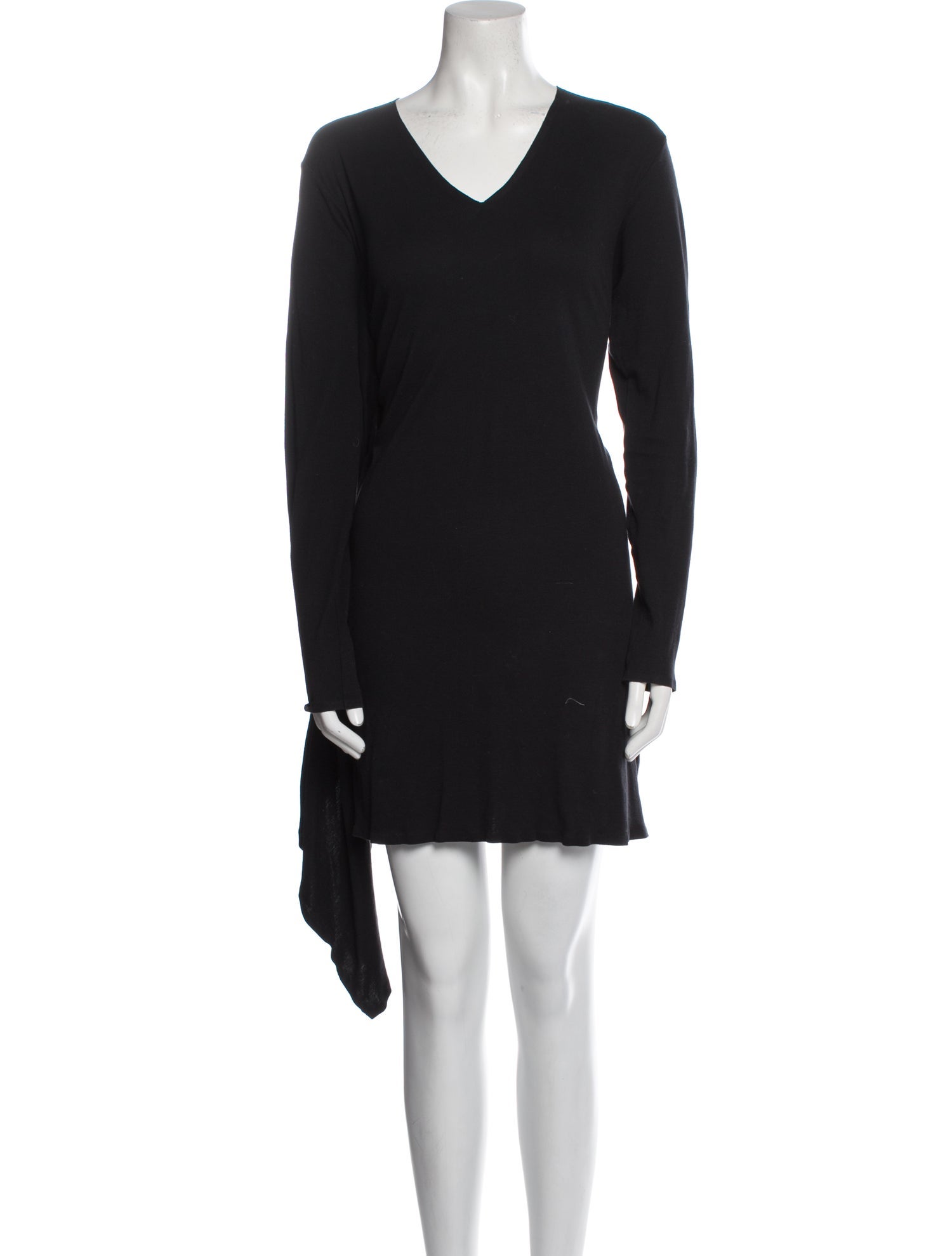 MM6 Maison Margiela V-Neck Knee-Length Dress