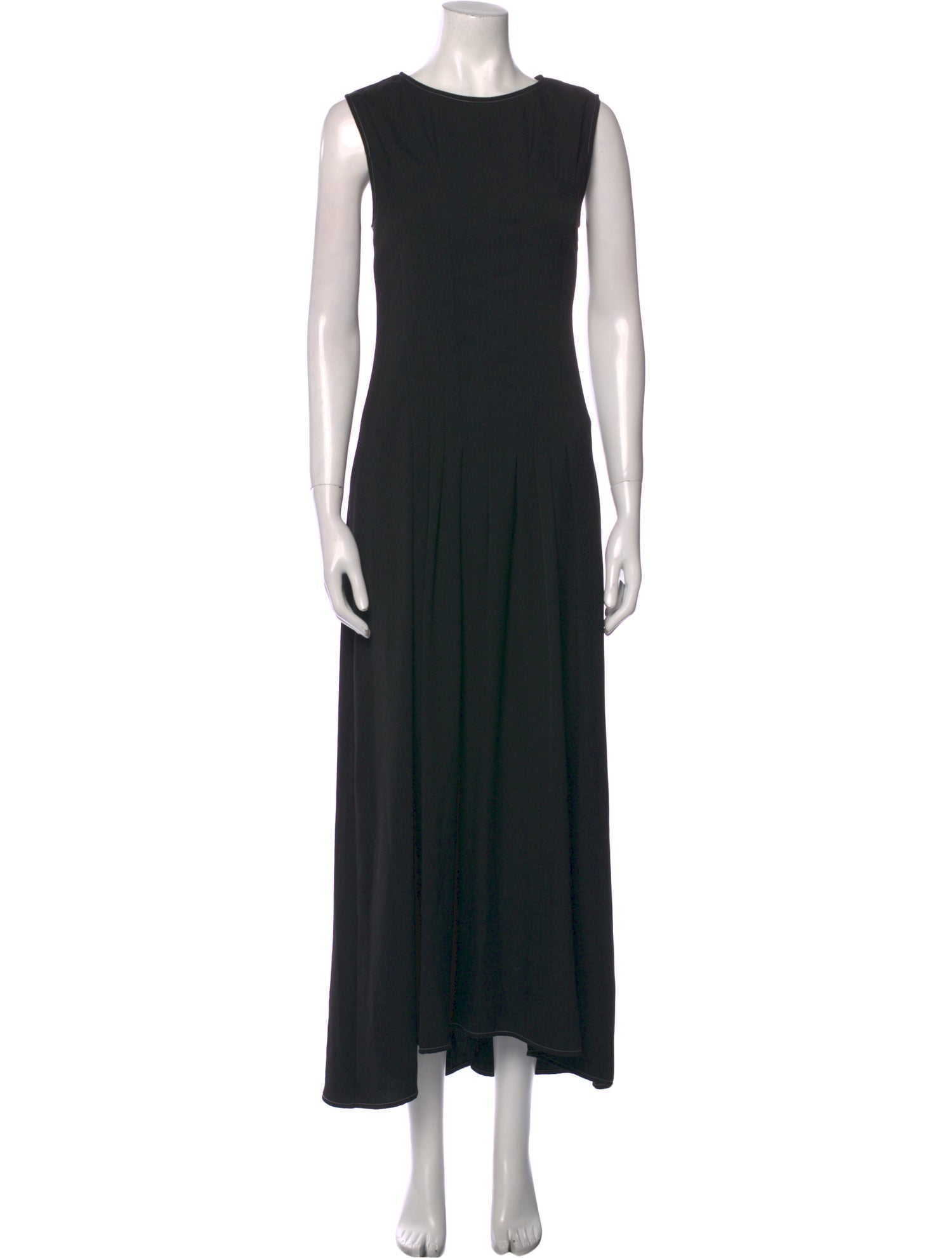 MM6 Maison Margiela Crew Neck Long Dress