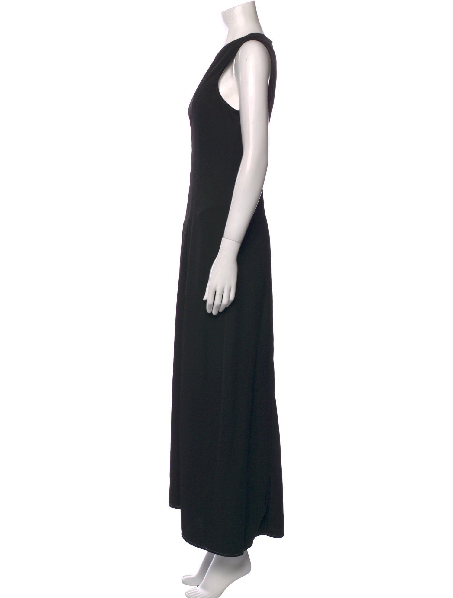 MM6 Maison Margiela Crew Neck Long Dress