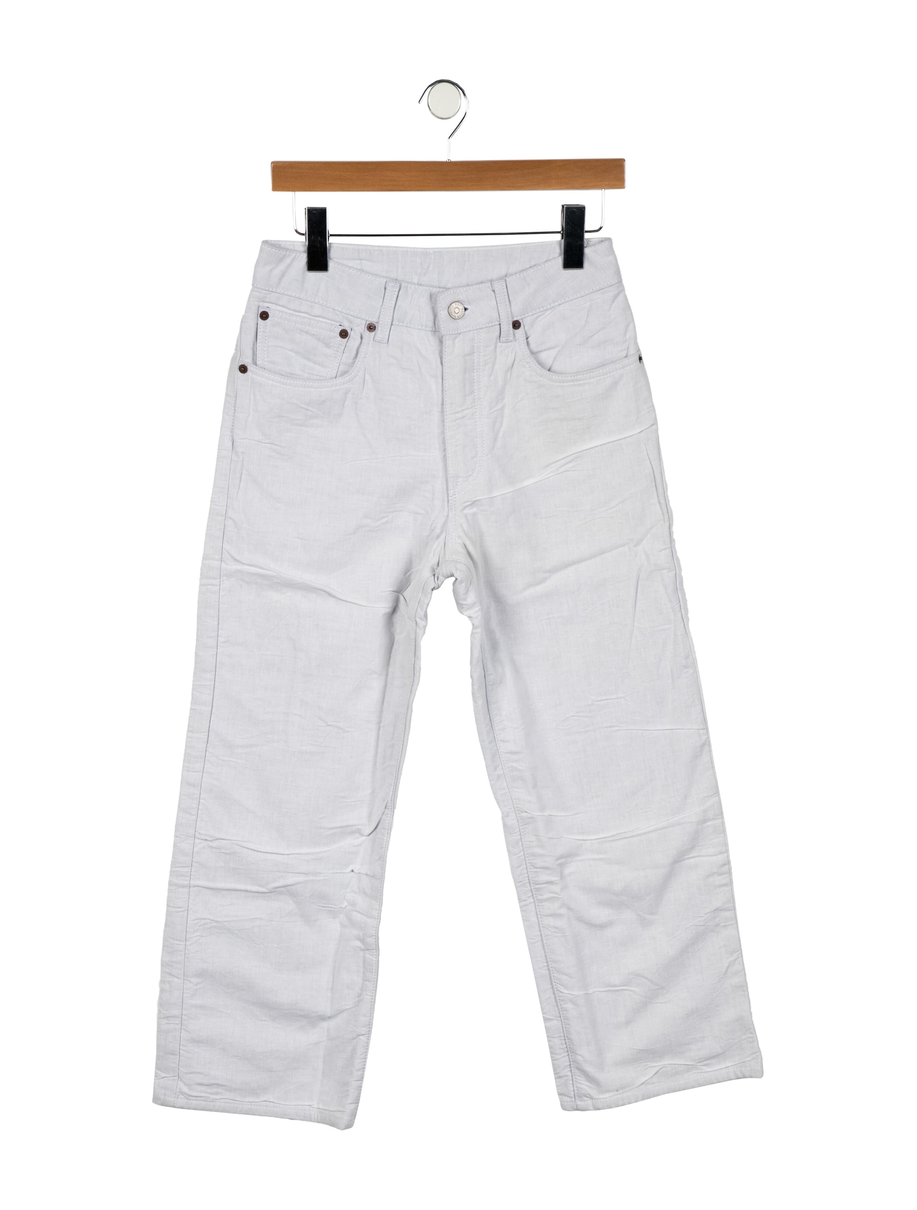 MM6 Maison Margiela Mid-Rise Wide Leg Jeans