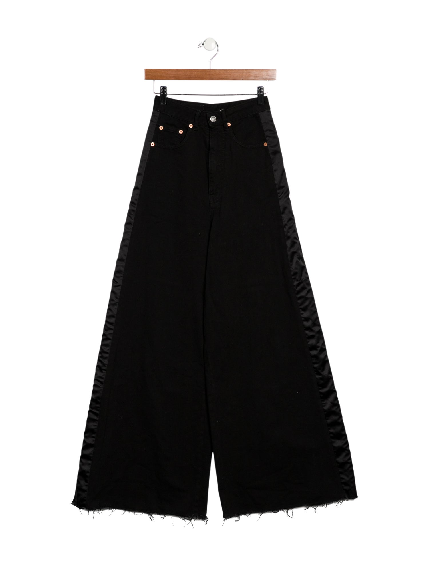 MM6 Maison Margiela High-Rise Wide Leg Jeans