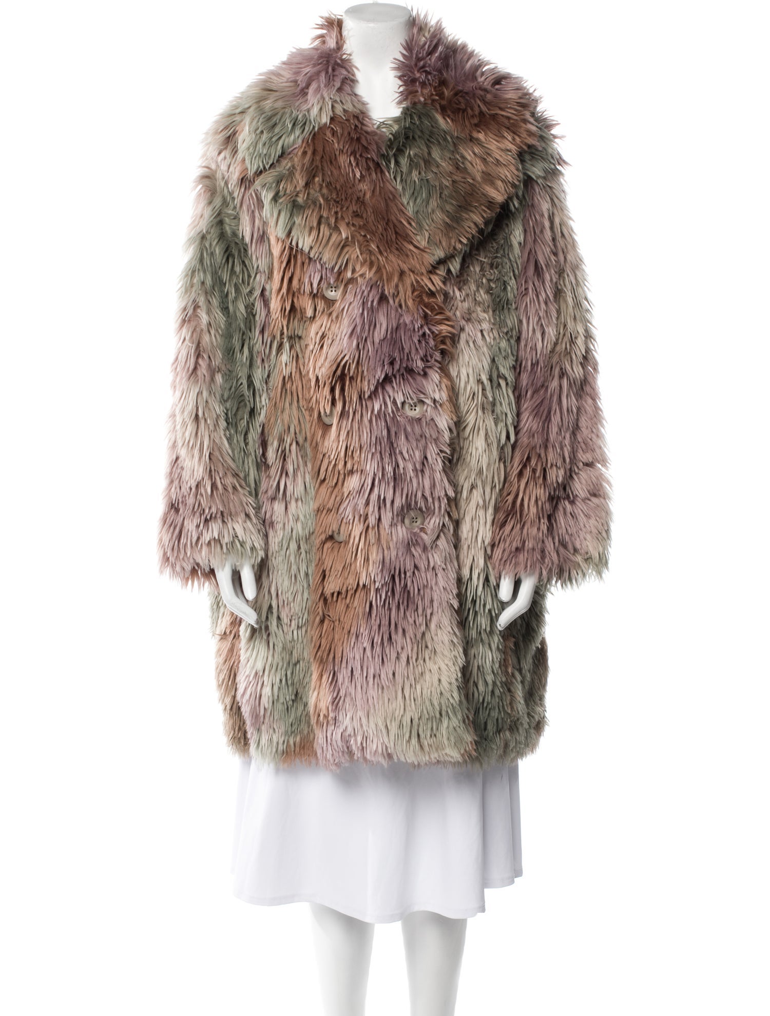 MM6 Maison Margiela 2017 Faux Fur Faux Fur Coat