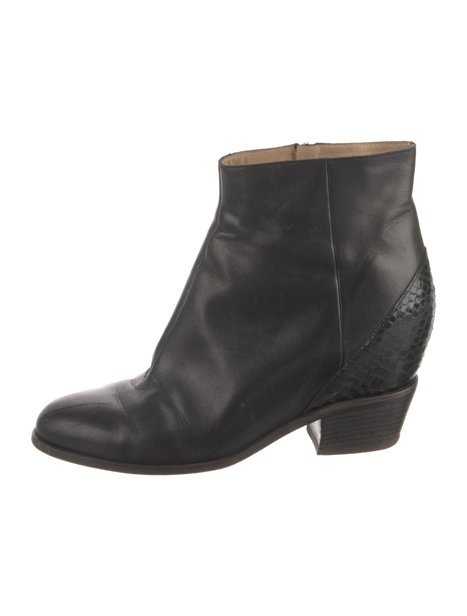 MM6 Maison Margiela Leather Boots