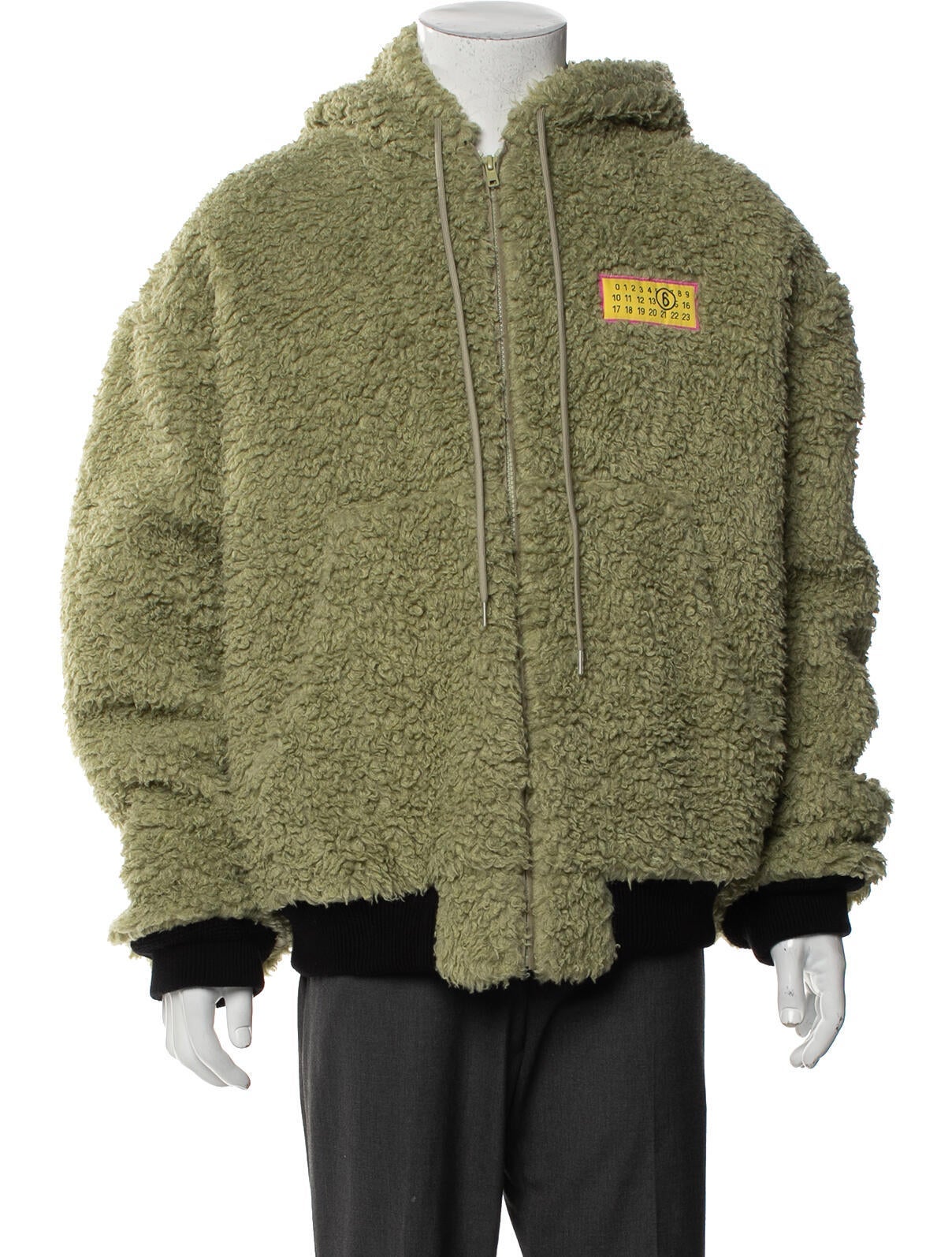 MM6 Maison Margiela Graphic Print Parka