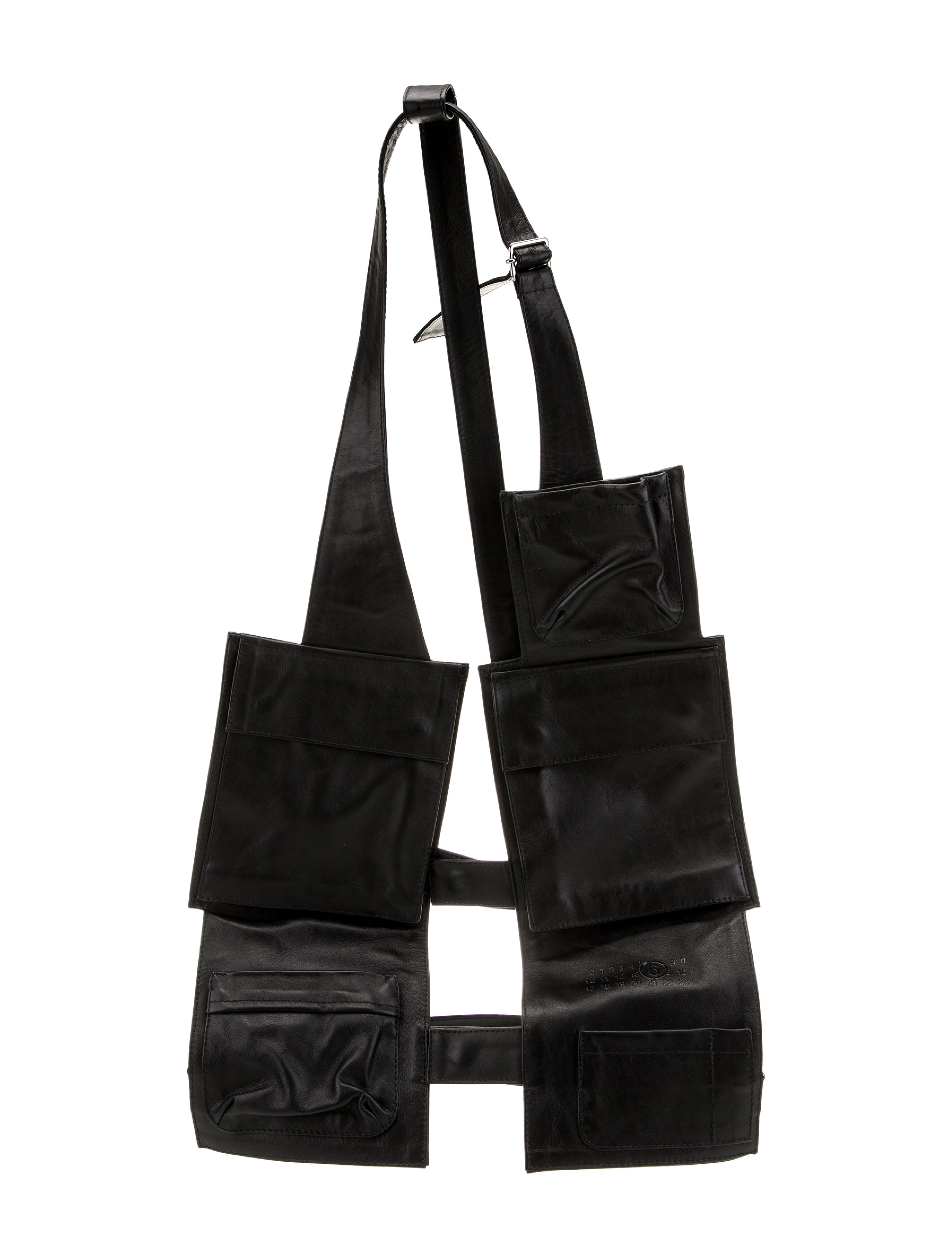 MM6 Maison Margiela Calf Leather Overcoat