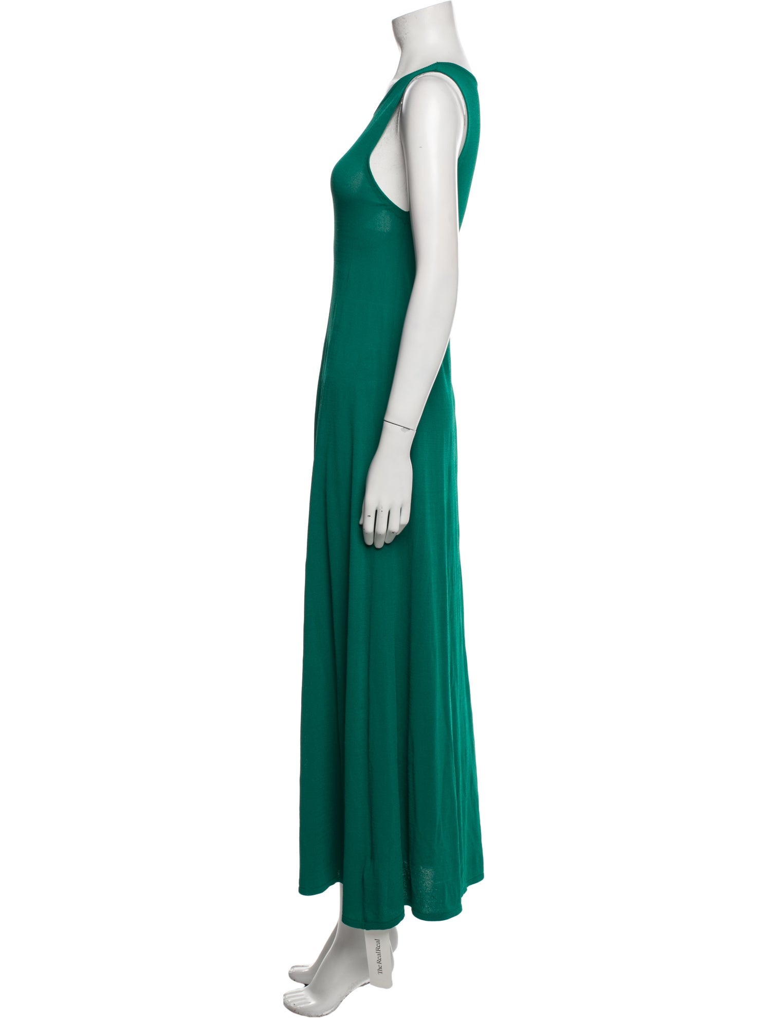 MM6 Maison Margiela Scoop Neck Long Dress