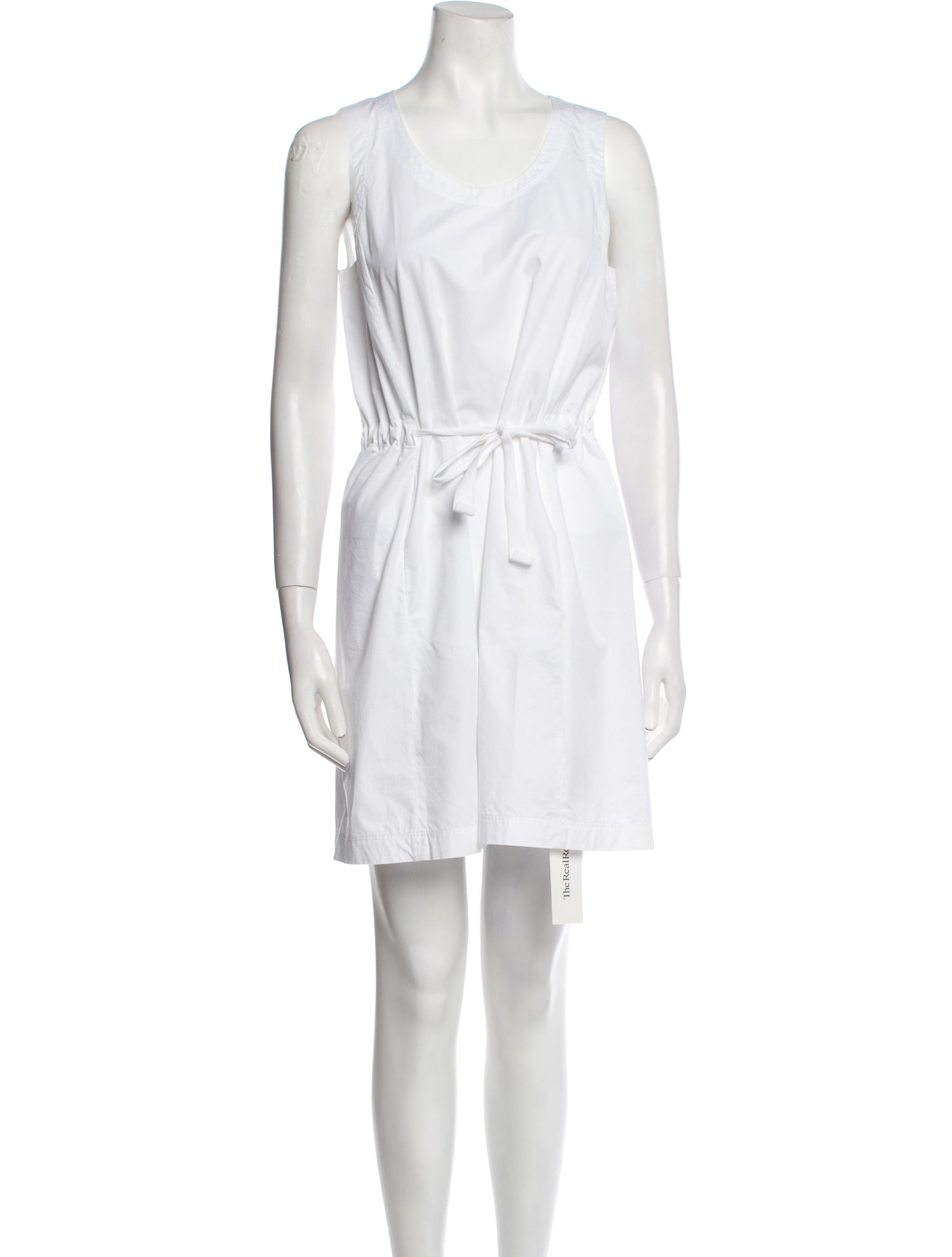 MM6 Maison Margiela Scoop Neck Mini Dress
