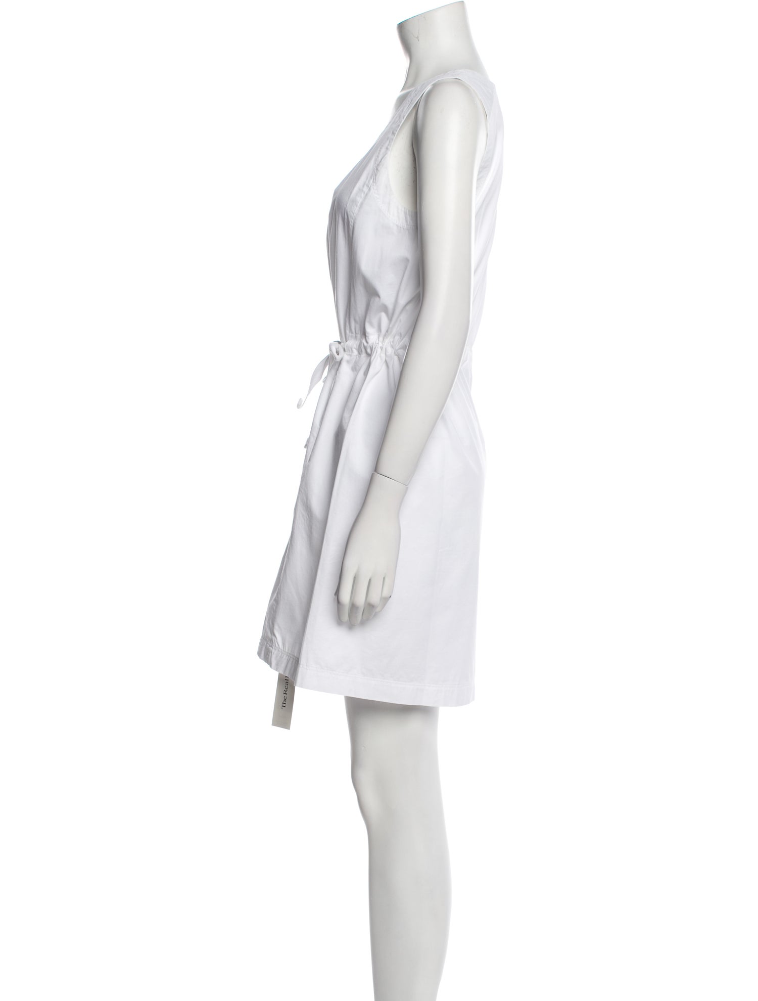 MM6 Maison Margiela Scoop Neck Mini Dress