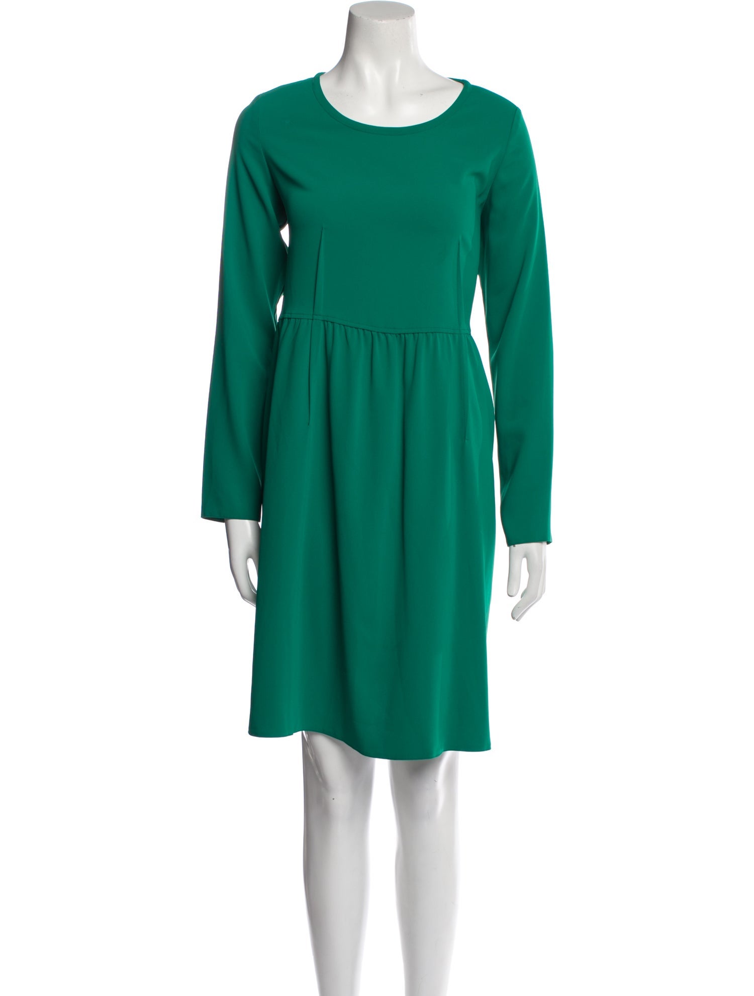 MM6 Maison Margiela Scoop Neck Knee-Length Dress