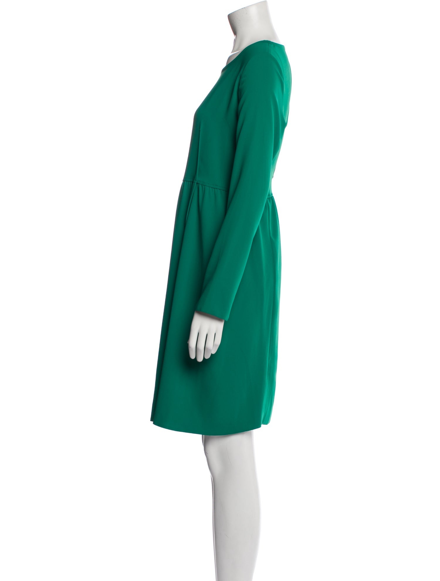 MM6 Maison Margiela Scoop Neck Knee-Length Dress