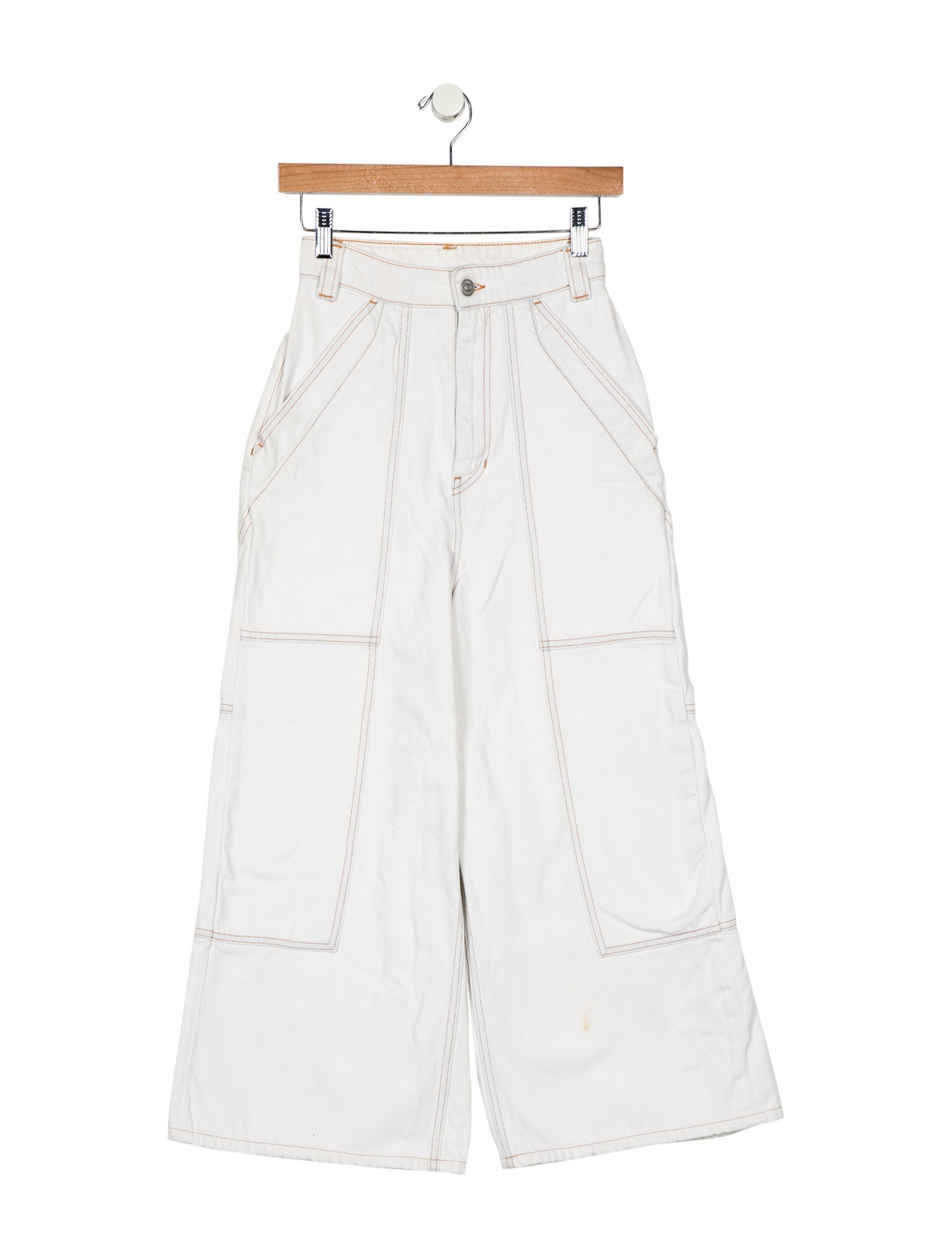 MM6 Maison Margiela High-Rise Wide Leg Jeans