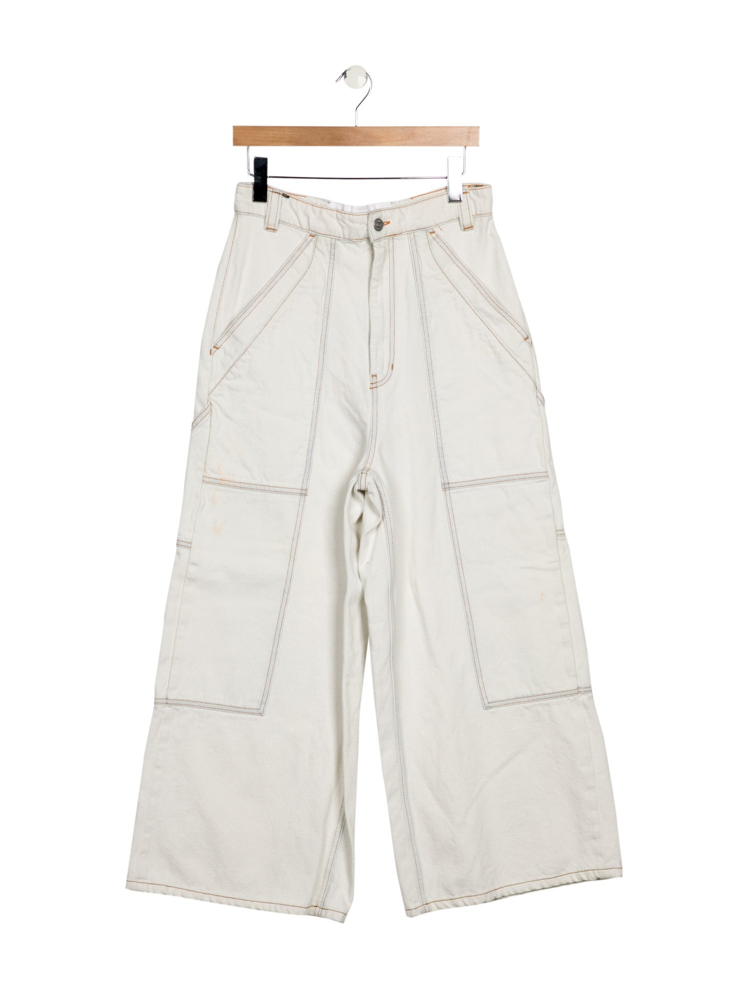 MM6 Maison Margiela High-Rise Wide Leg Jeans
