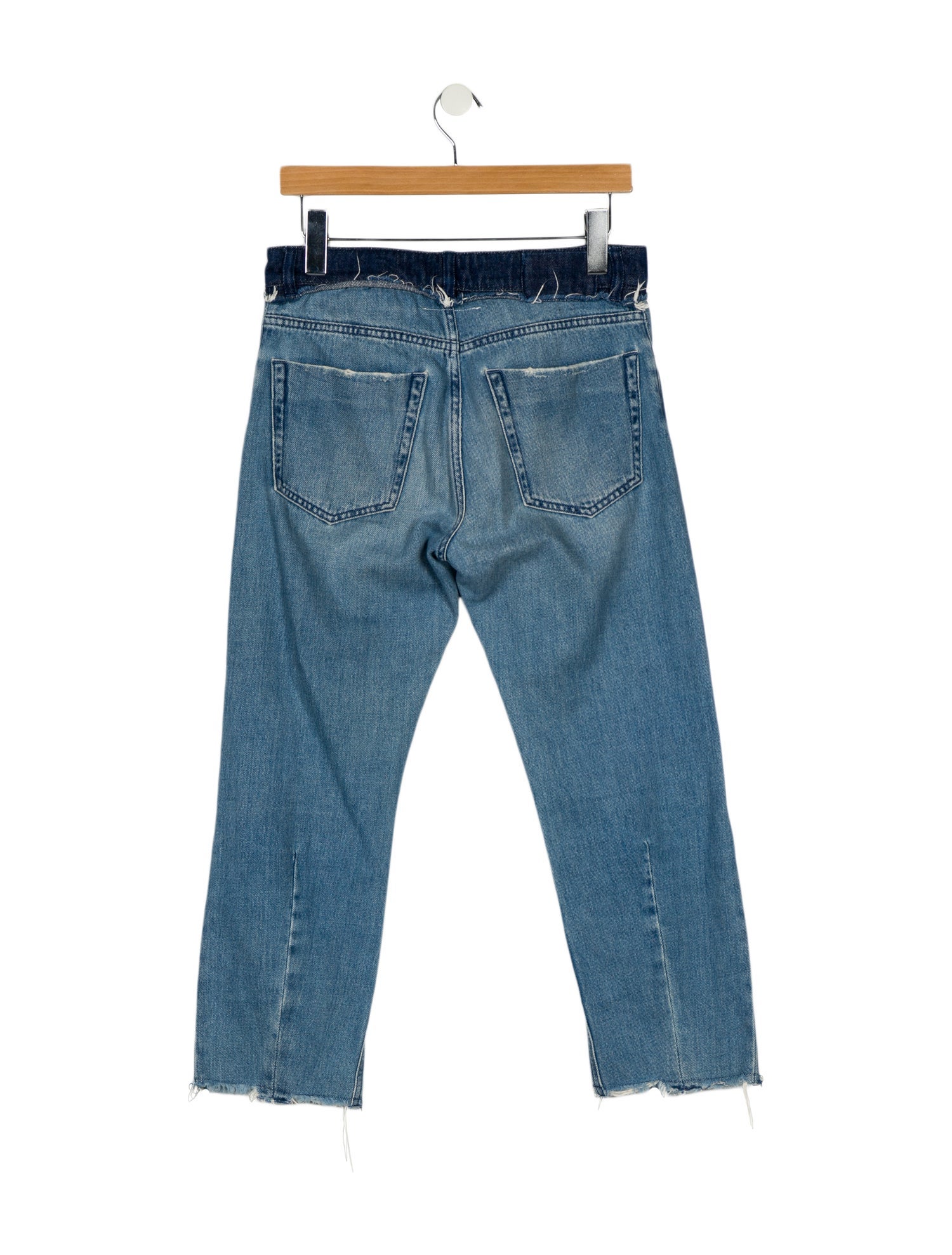 MM6 Maison Margiela Mid-Rise Straight Leg Jeans