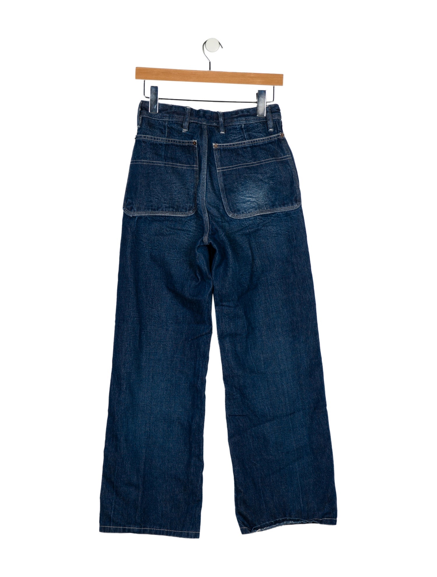 MM6 Maison Margiela Mid-Rise Wide Leg Jeans