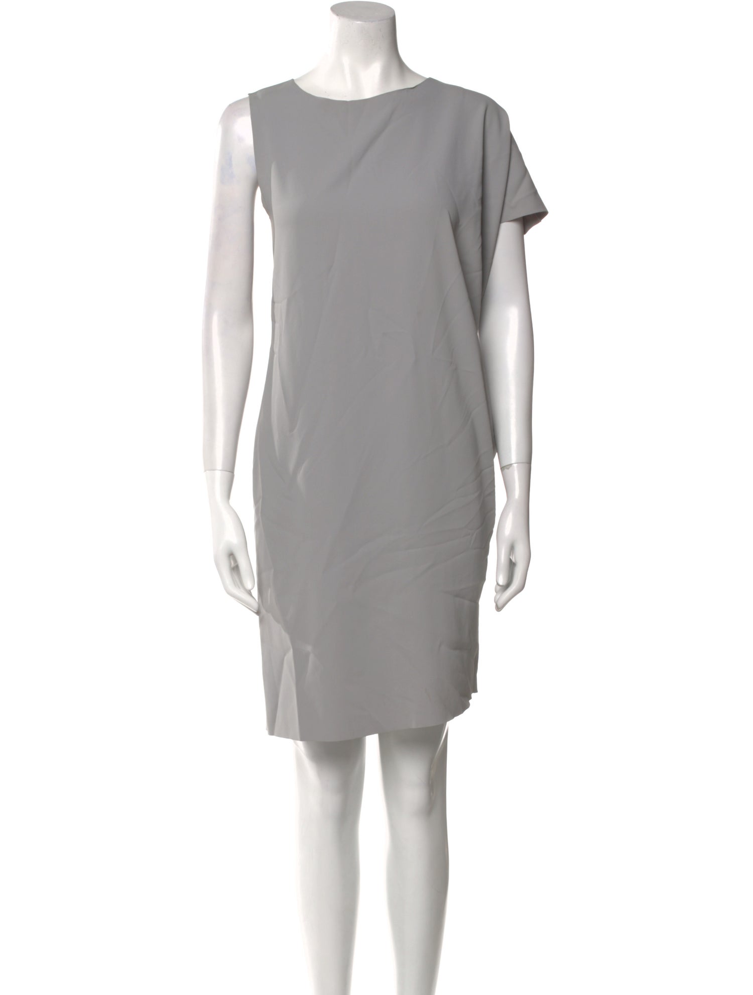 MM6 Maison Margiela Bateau Neckline Knee-Length Dress