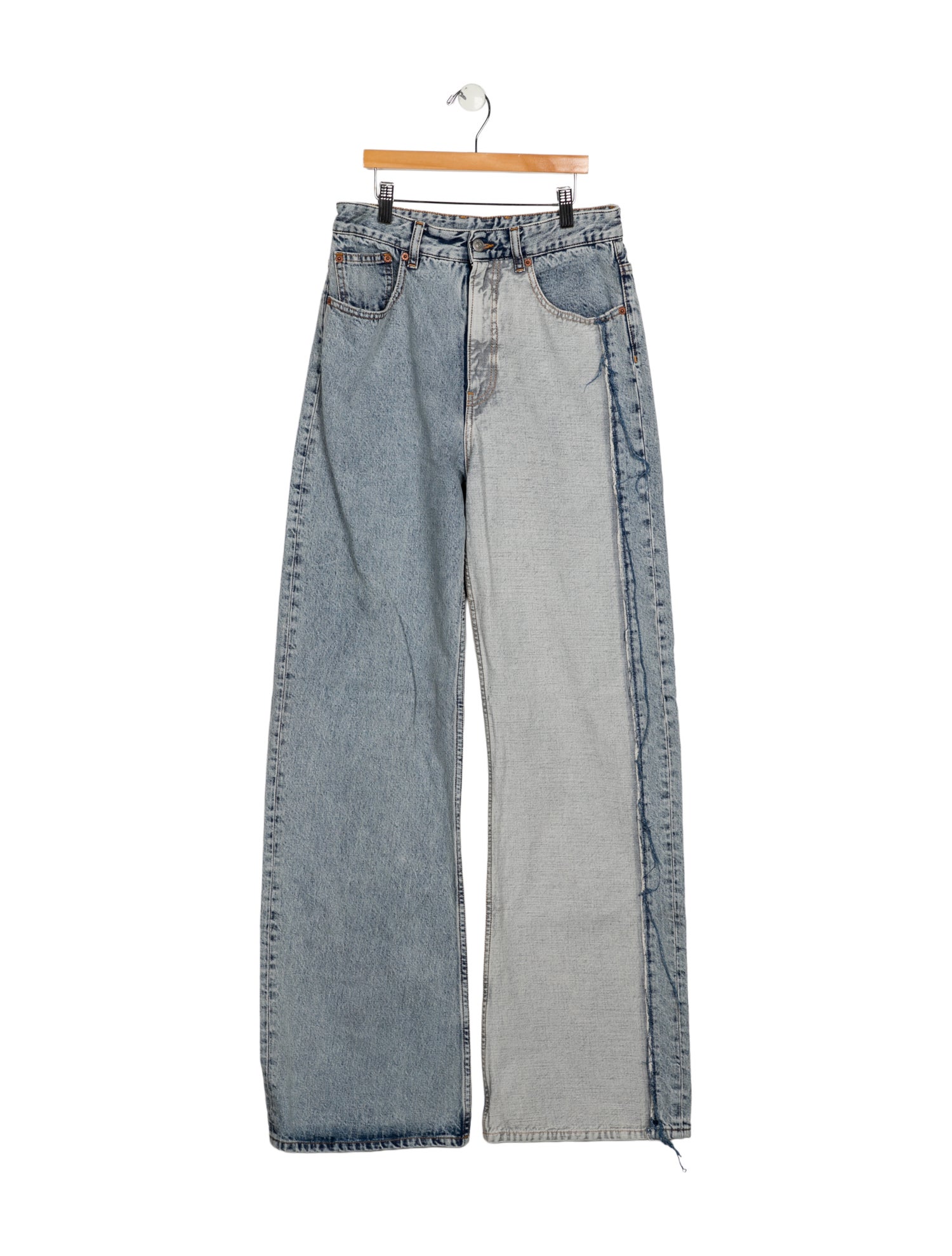 MM6 Maison Margiela High-Rise Wide Leg Jeans