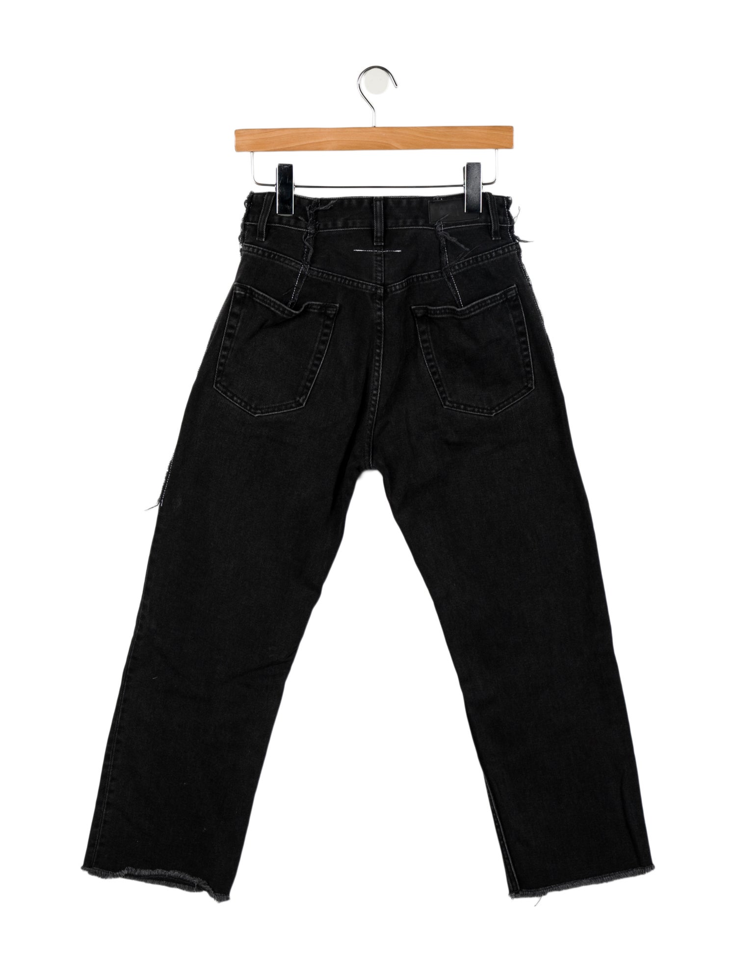 MM6 Maison Margiela High-Rise Straight Leg Jeans