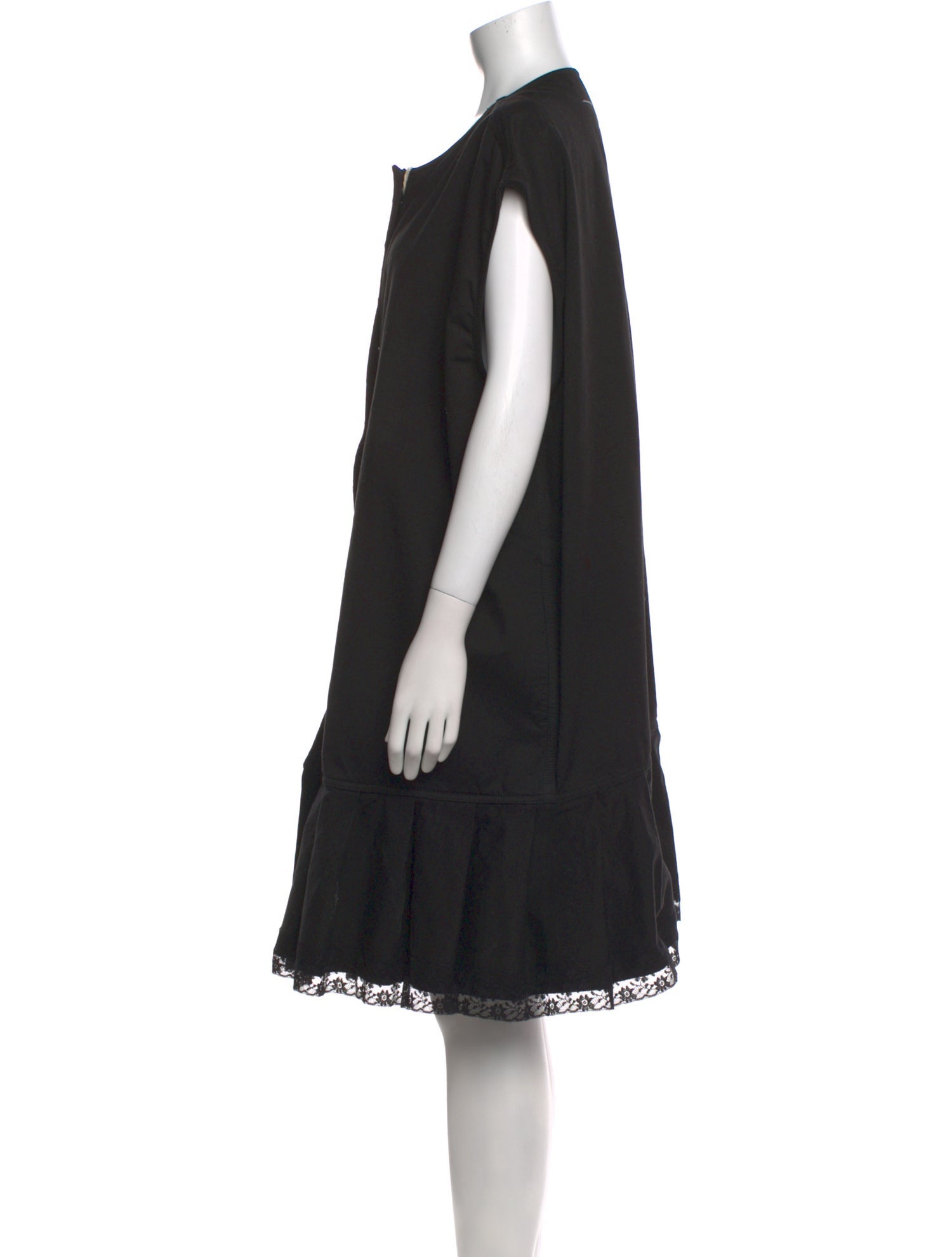 MM6 Maison Margiela Crew Neck Knee-Length Dress