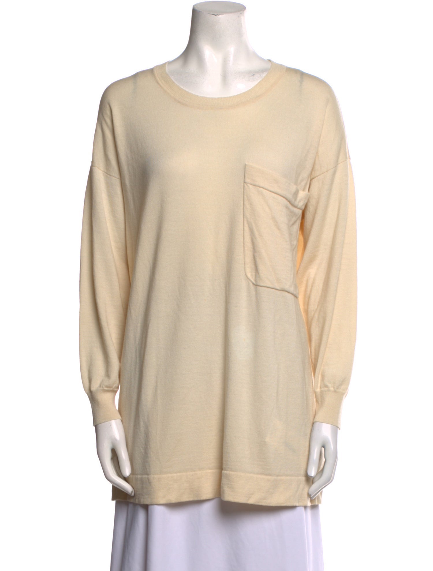 MM6 Maison Margiela Wool Scoop Neck Sweater