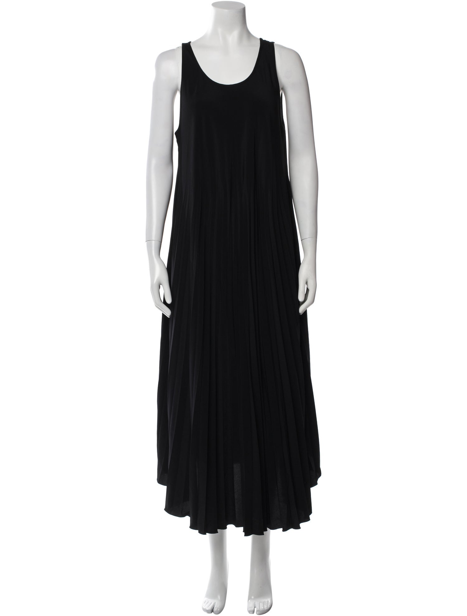 MM6 Maison Margiela Scoop Neck Long Dress