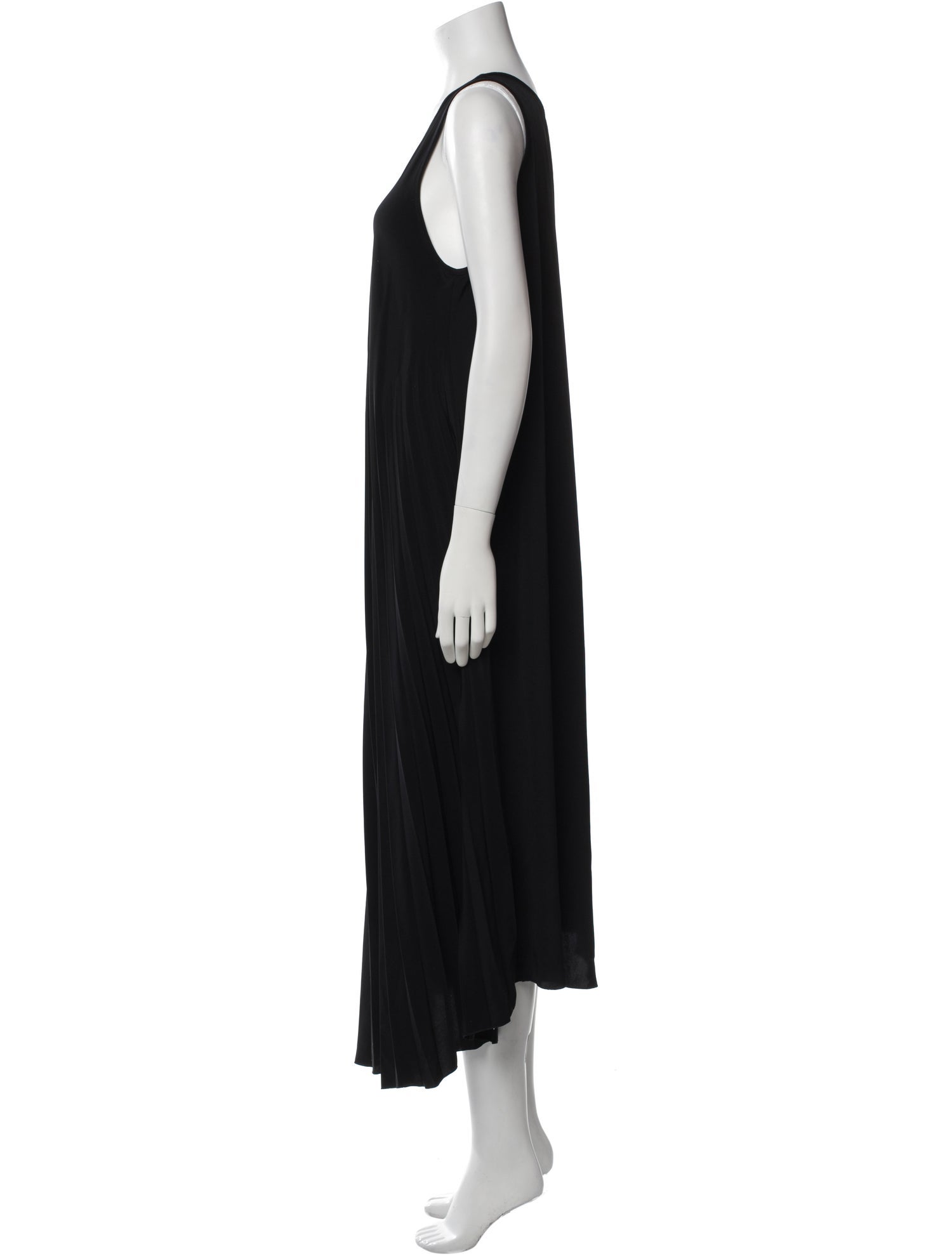MM6 Maison Margiela Scoop Neck Long Dress