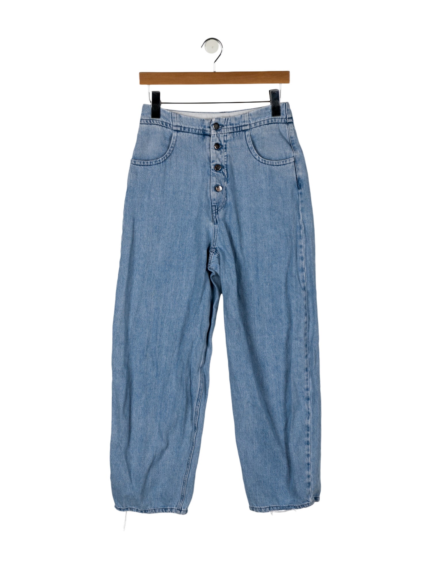 MM6 Maison Margiela High-Rise Wide Leg Jeans