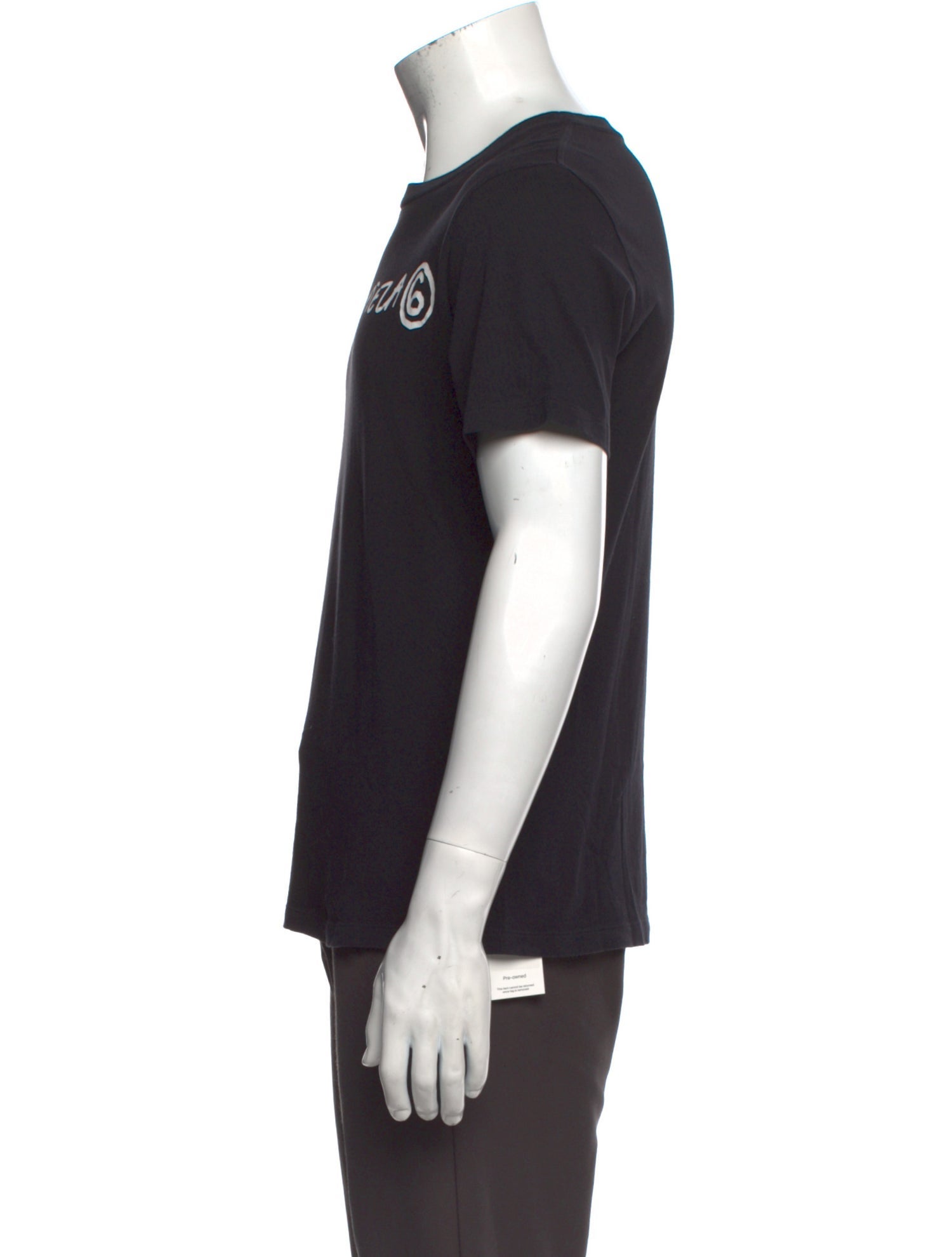 MM6 Maison Margiela Graphic Print Crew Neck T-Shirt