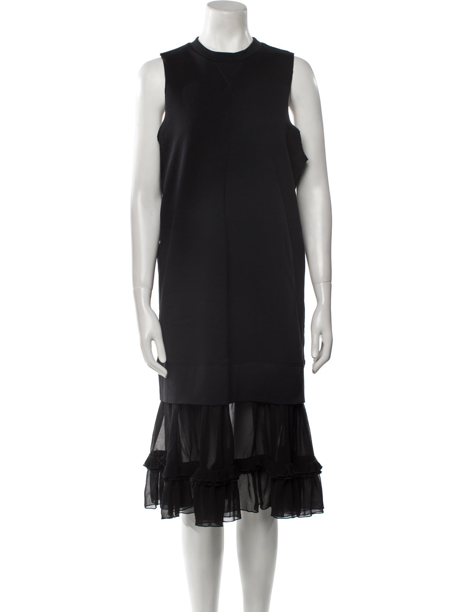 MM6 Maison Margiela Crew Neck Midi Length Dress w/ Tags