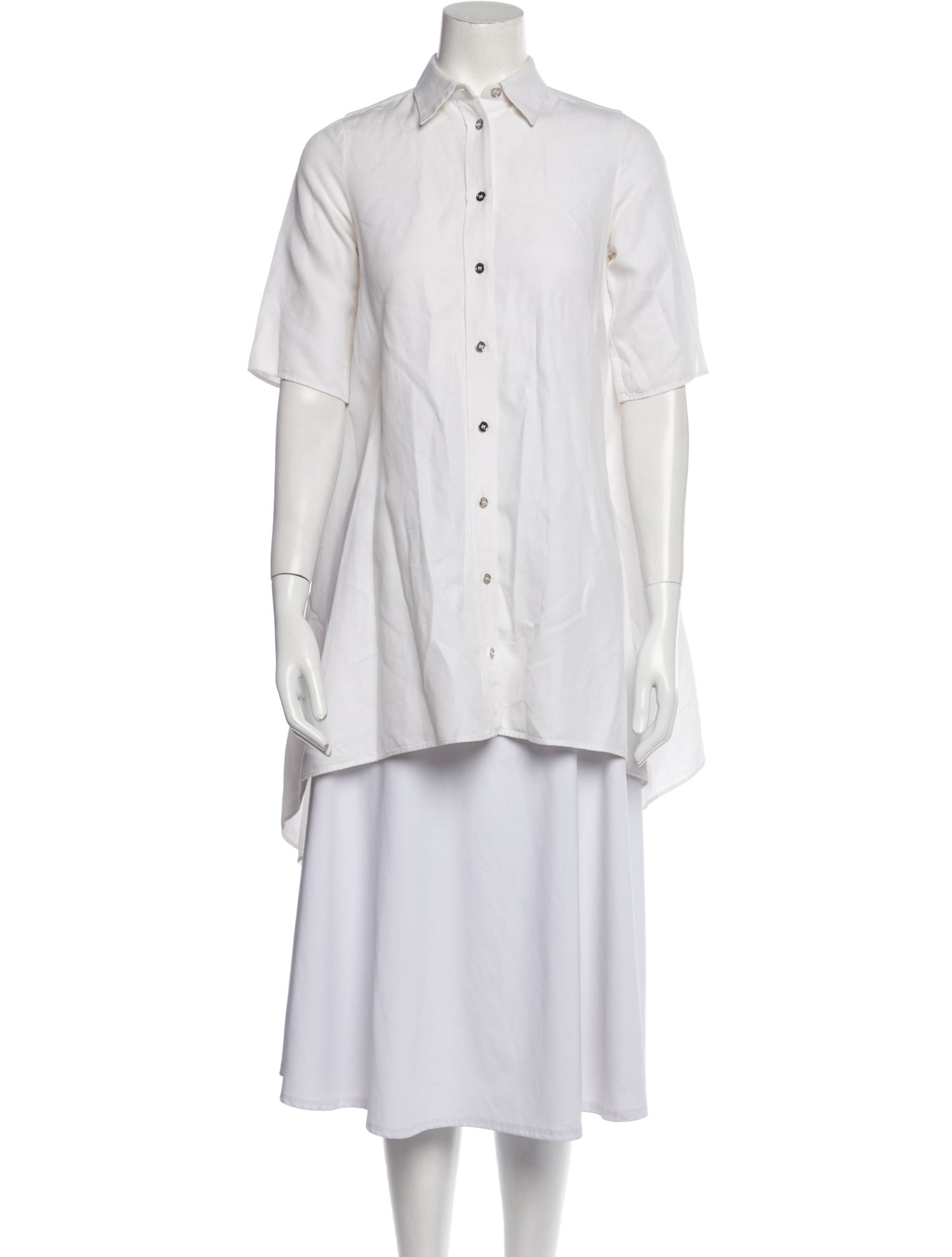 MM6 Maison Margiela Short Sleeve Button-Up Top