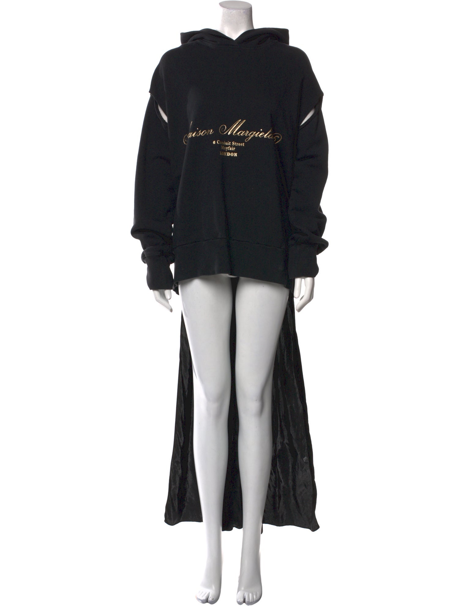 MM6 Maison Margiela Mock Neck Long Dress