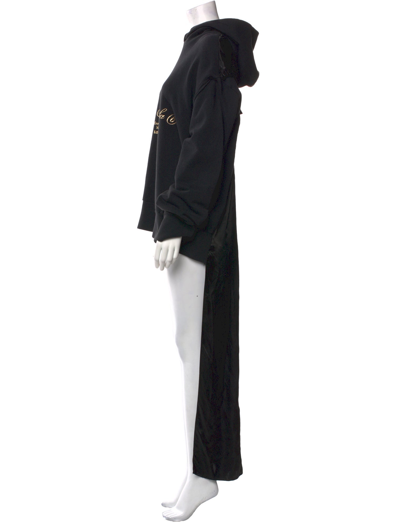 MM6 Maison Margiela Mock Neck Long Dress