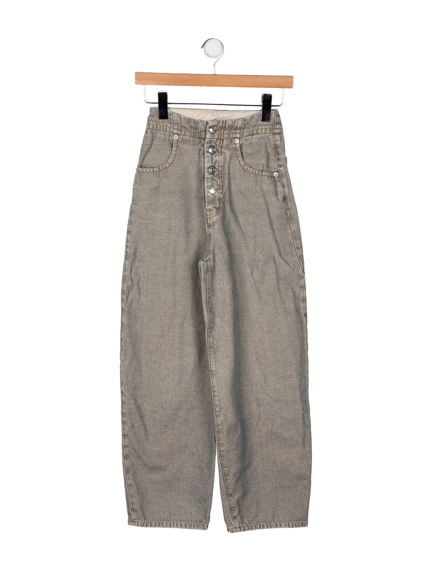 MM6 Maison Margiela High-Rise Wide Leg Jeans