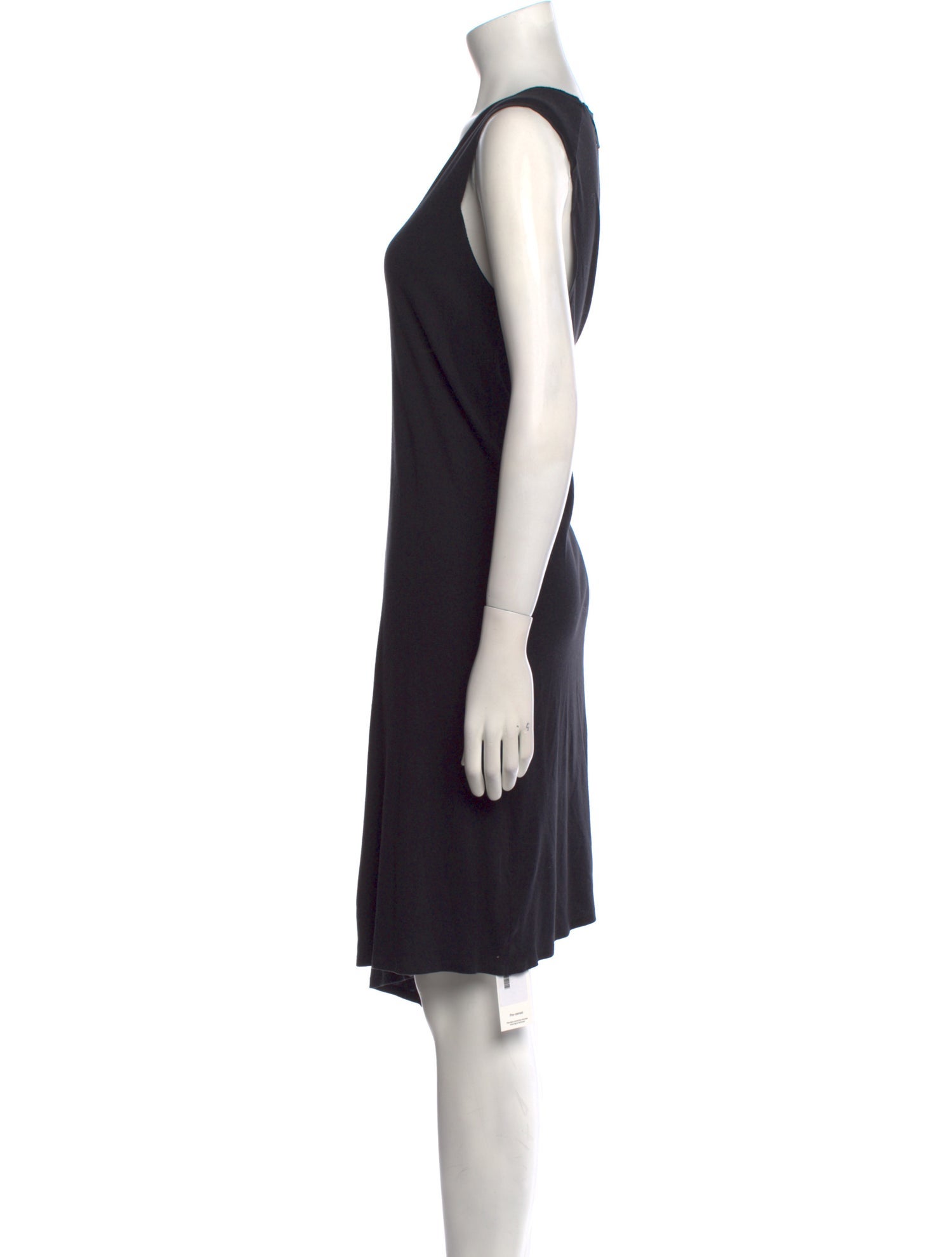 MM6 Maison Margiela V-Neck Midi Length Dress
