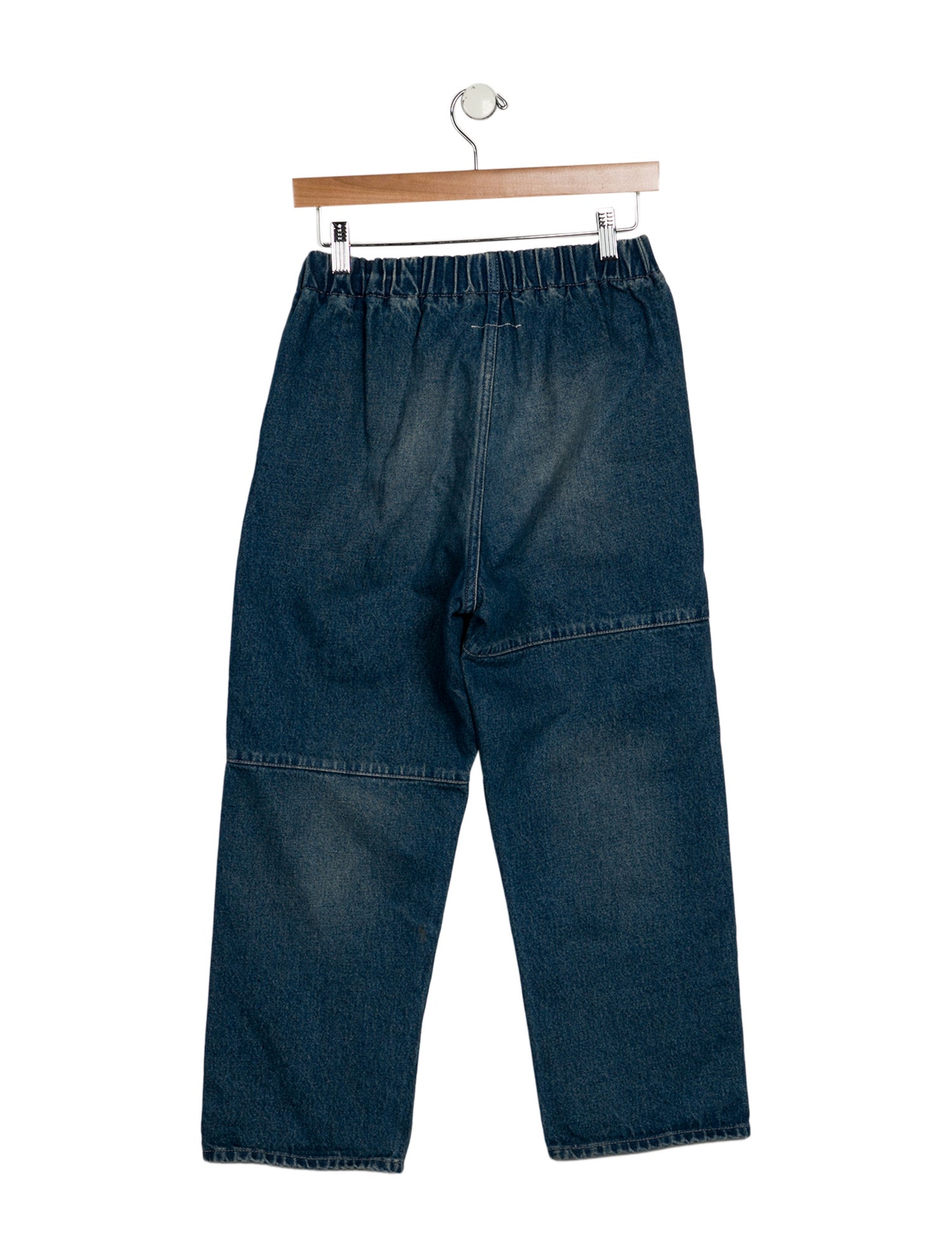 MM6 Maison Margiela High-Rise Straight Leg Jeans