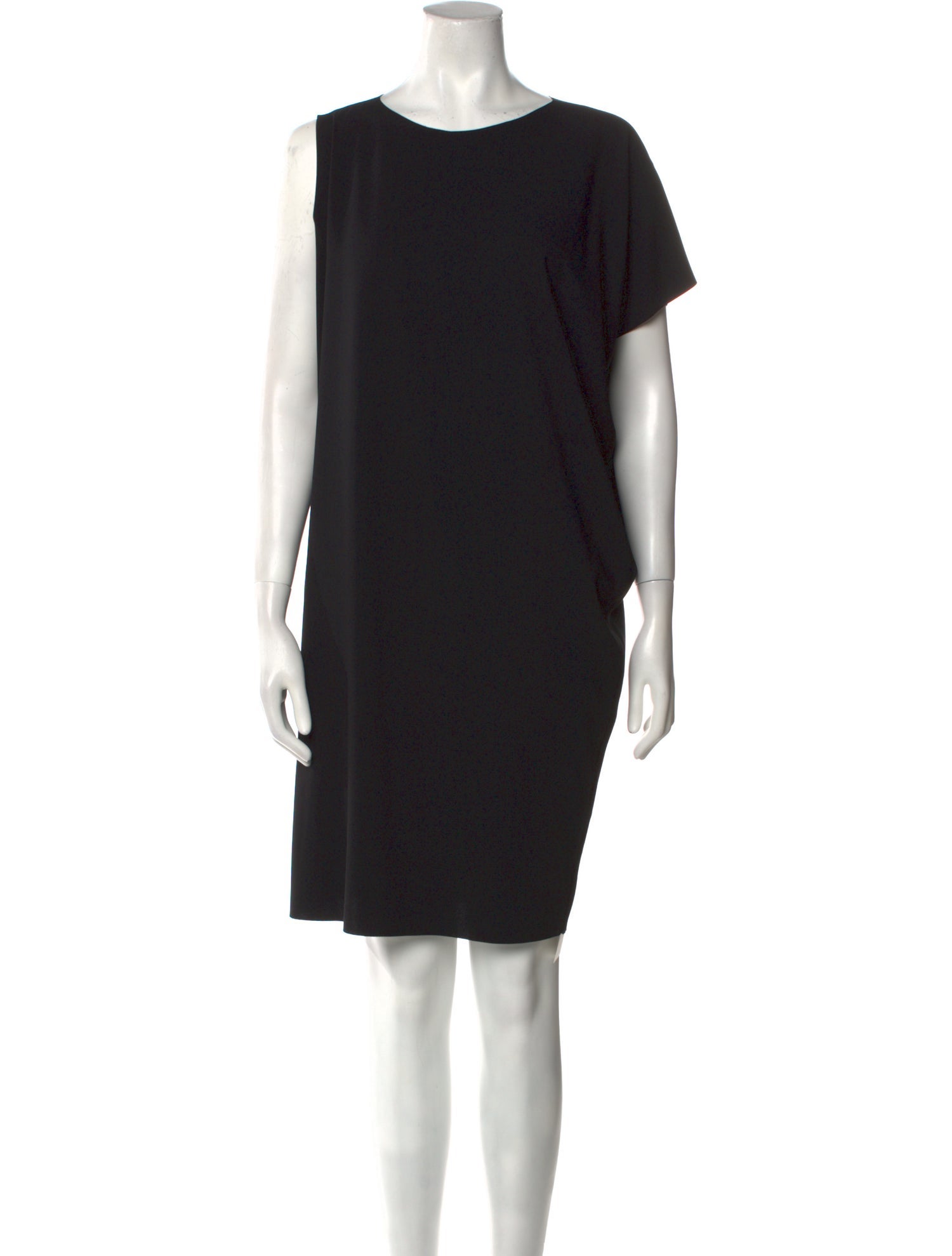 MM6 Maison Margiela Scoop Neck Knee-Length Dress