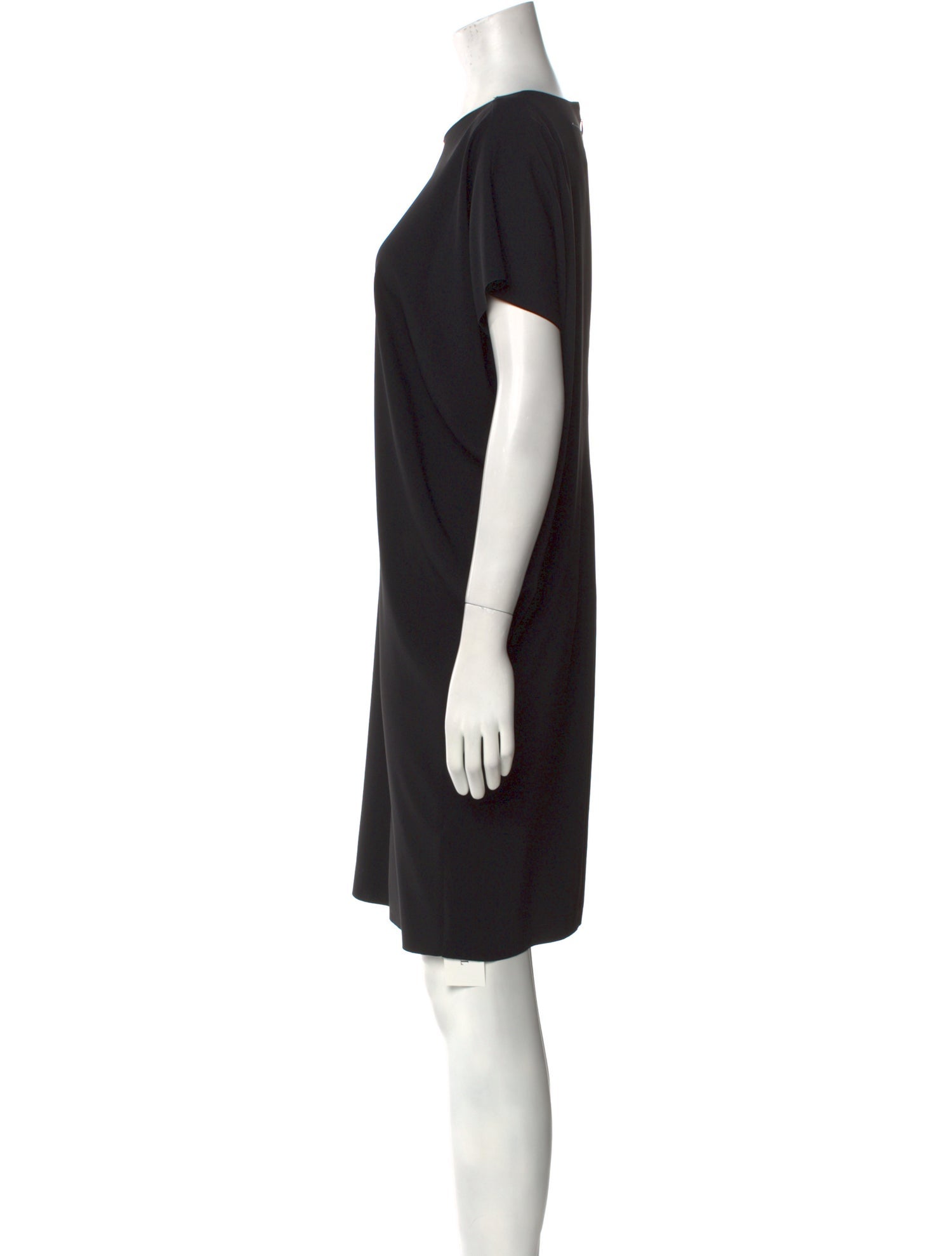MM6 Maison Margiela Scoop Neck Knee-Length Dress