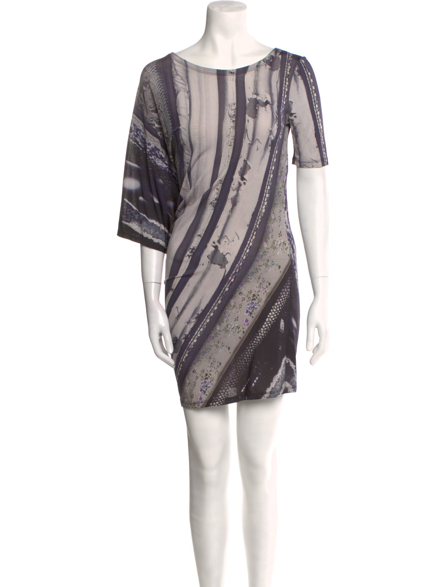 MM6 Maison Margiela Printed Mini Dress