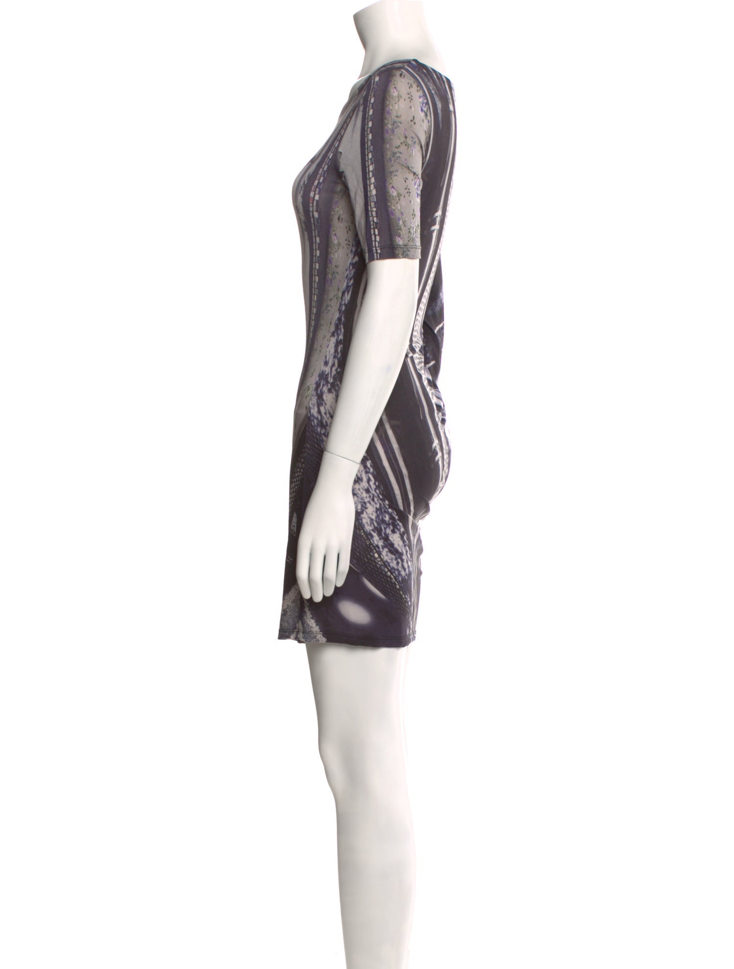 MM6 Maison Margiela Printed Mini Dress