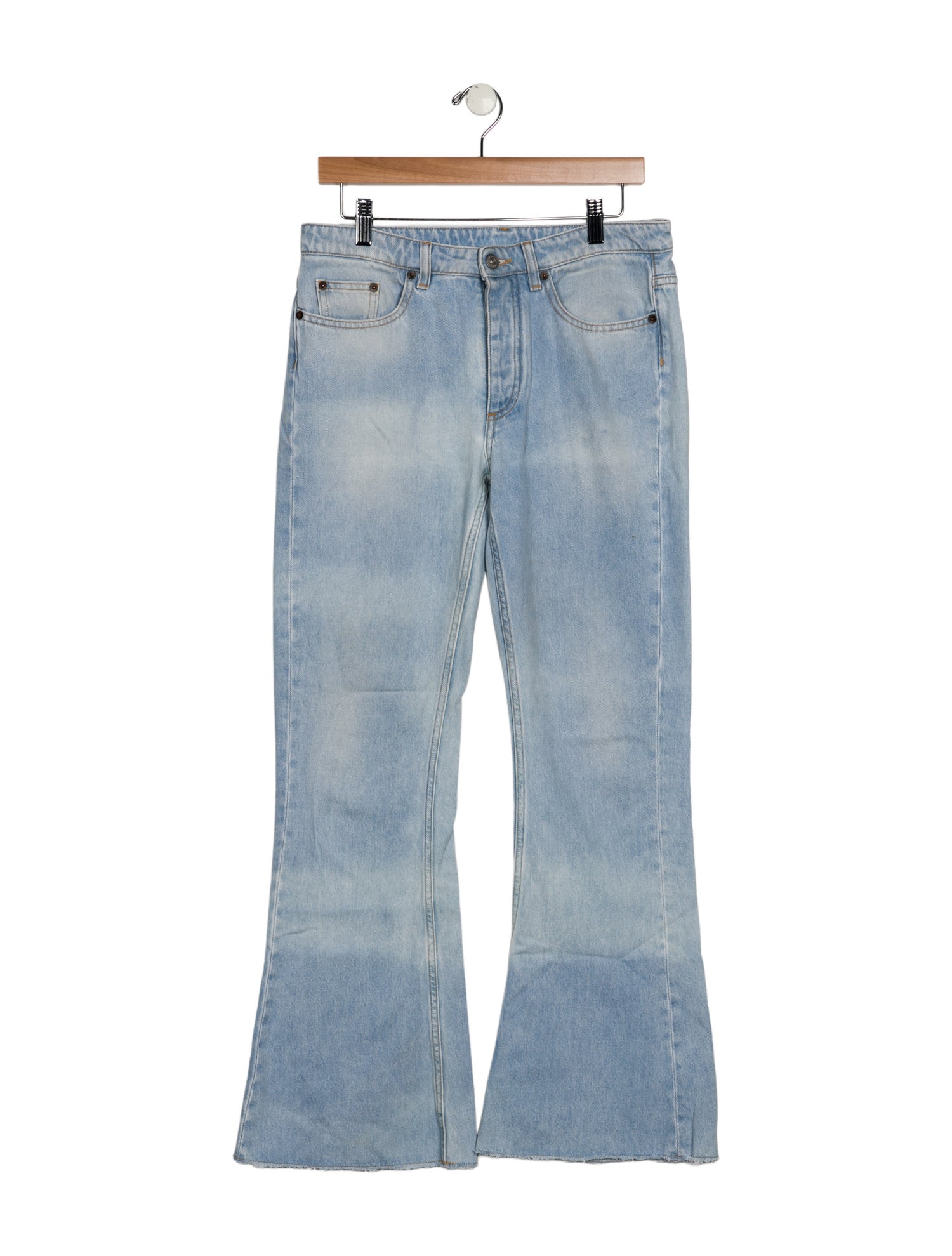 MM6 Maison Margiela Mid-Rise Wide Leg Jeans
