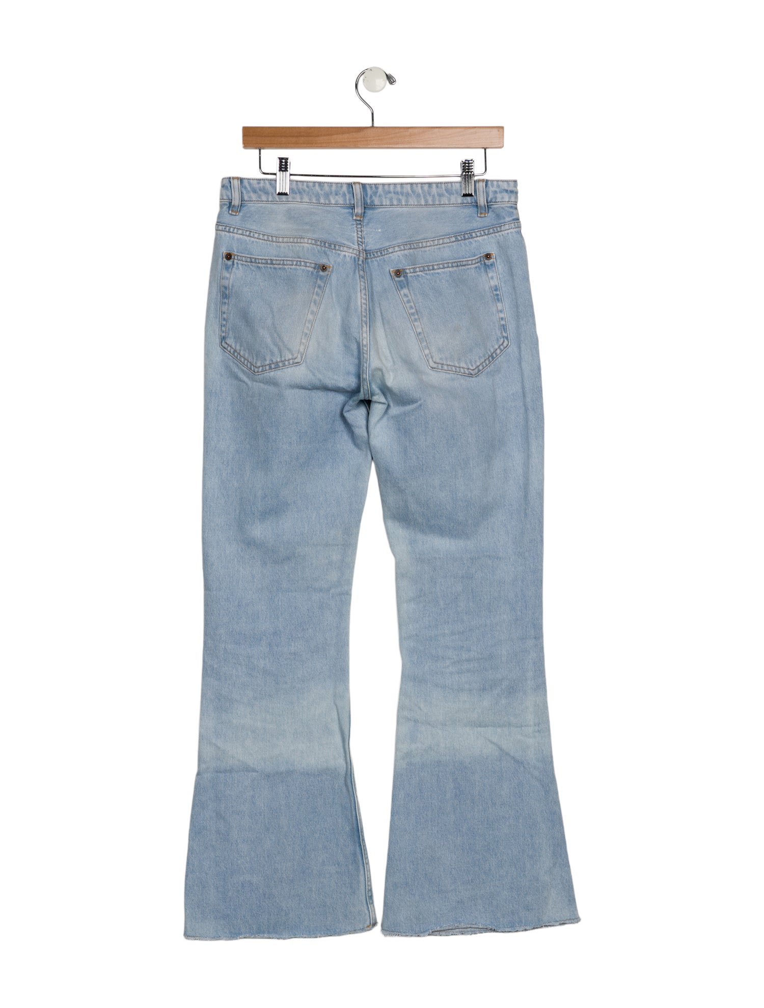 MM6 Maison Margiela Mid-Rise Wide Leg Jeans