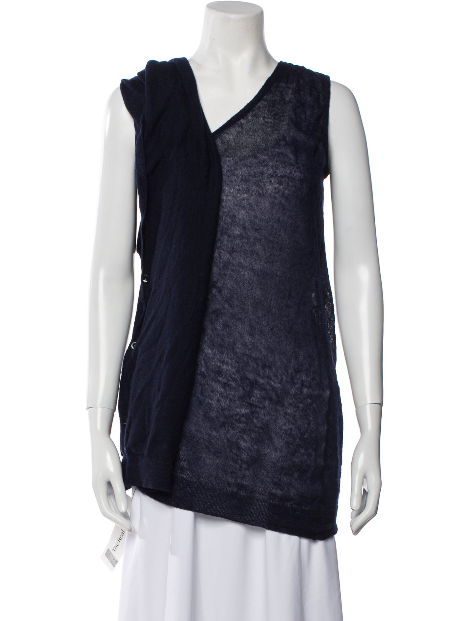 MM6 Maison Margiela Asymmetrical Sweater