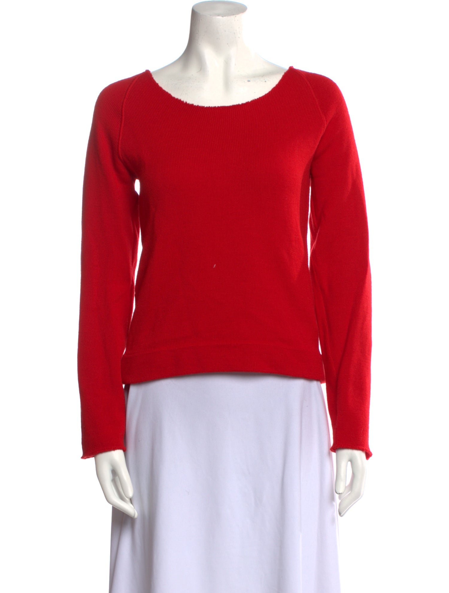 MM6 Maison Margiela Wool Scoop Neck Sweater