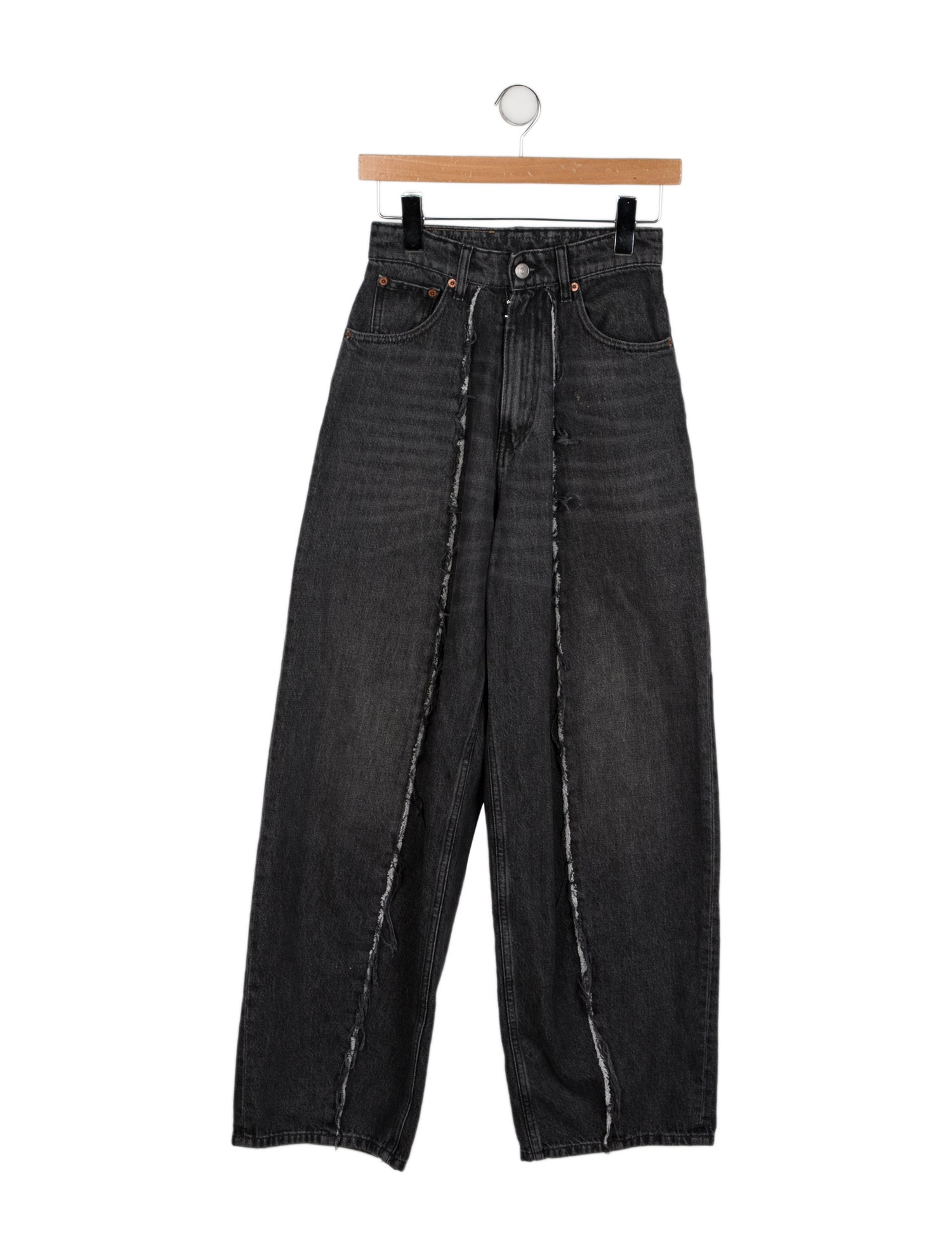 MM6 Maison Margiela High-Rise Wide Leg Jeans