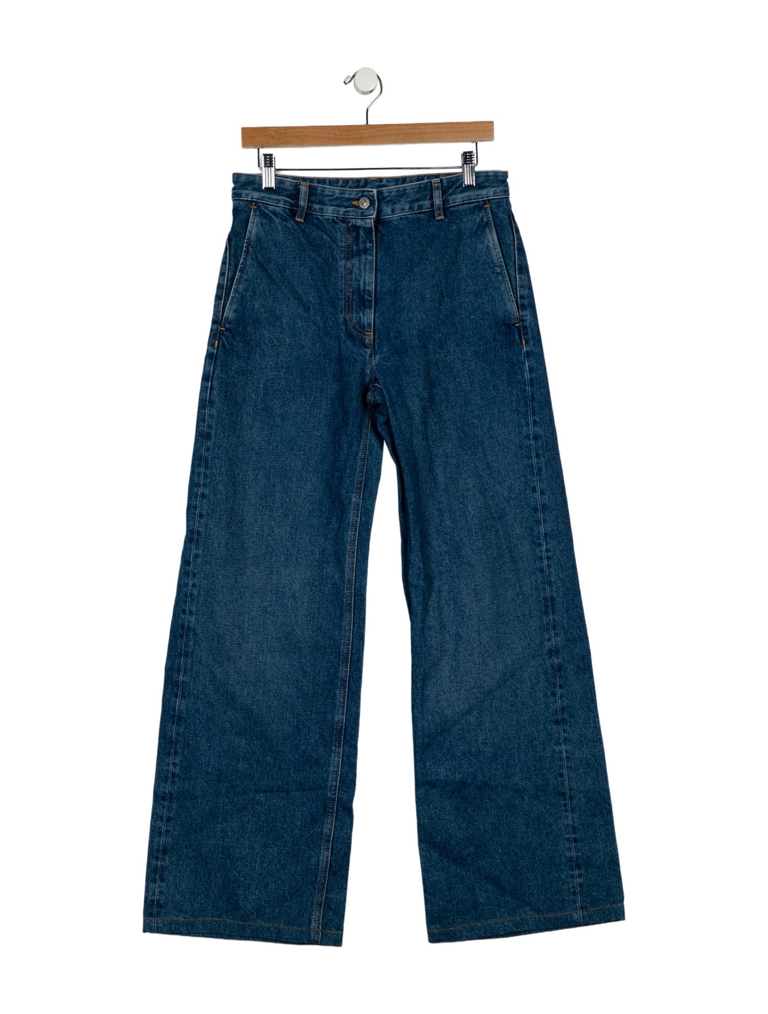 MM6 Maison Margiela High-Rise Wide Leg Jeans